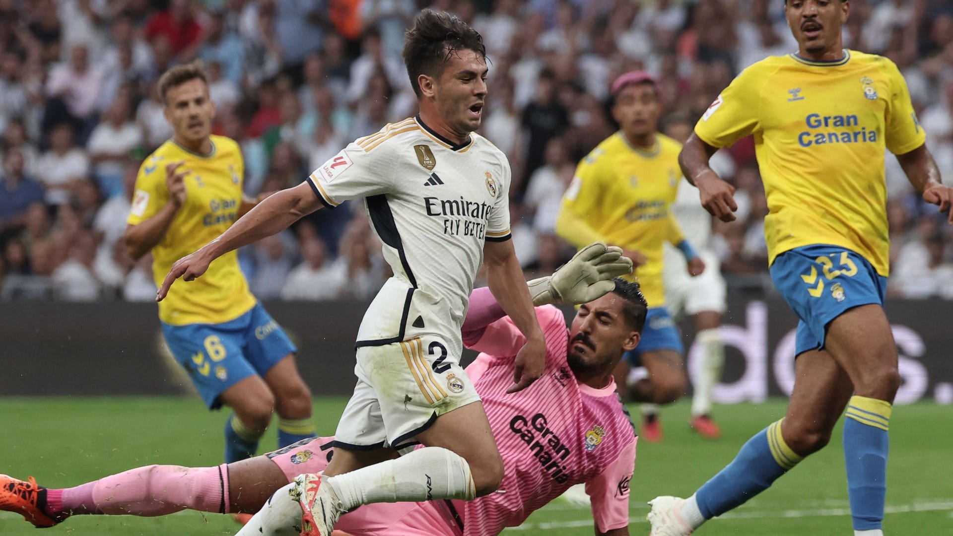 Real Madrid player ratings vs Granada: Rodrygo sizzles & Brahim Diaz steps  up - but Jude Bellingham must watch that temper