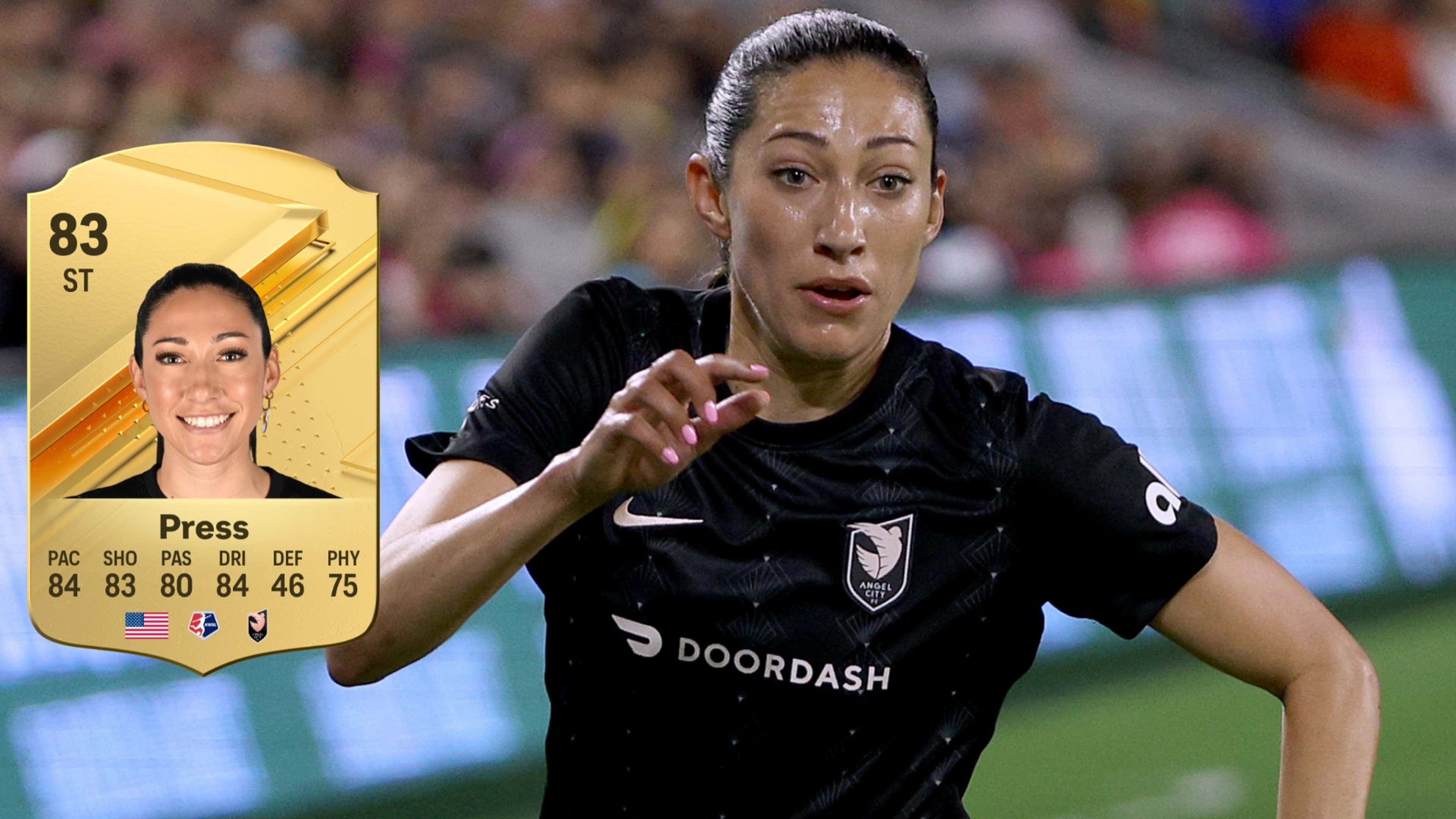 Christen Press EA FC 24 - 83 - Rating and Price