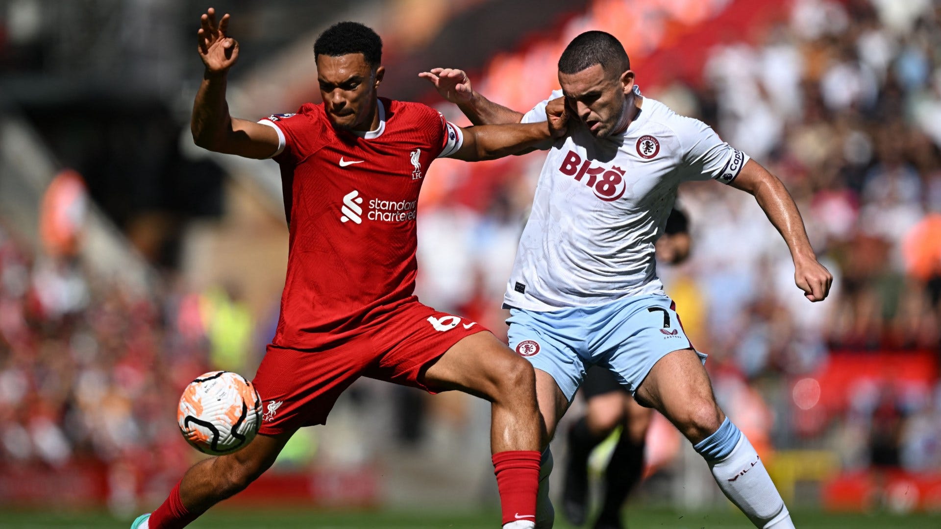 Liverpool player ratings vs Aston Villa Trent Alexander-Arnold is a passing master! Reds stand-in captain shines as Dominik Szoboszlai and Mohamed Salah score in dominant win Goal US