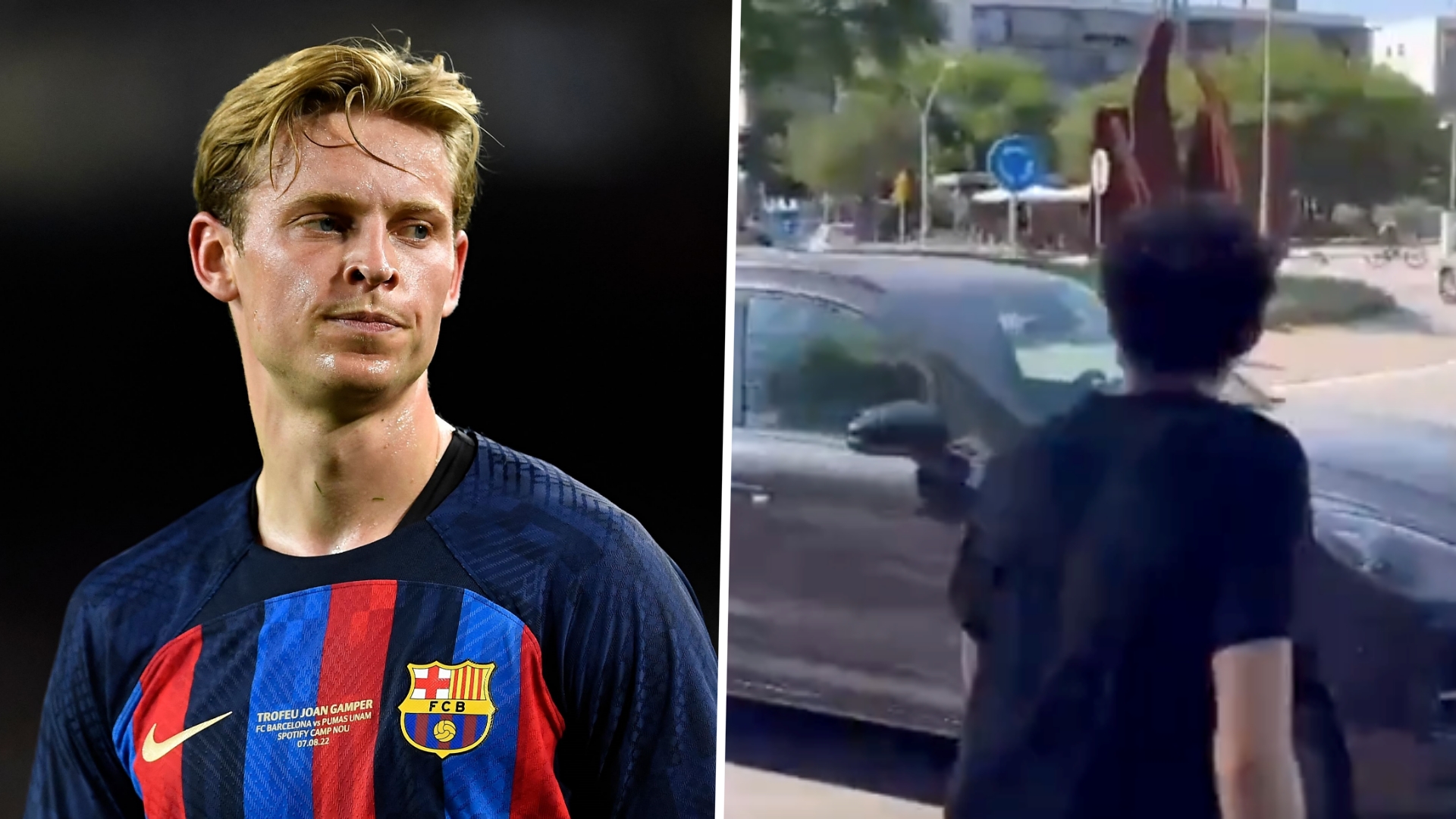 WATCH: Barcelona fans heckle De Jong over salary as midfielder arrives at training