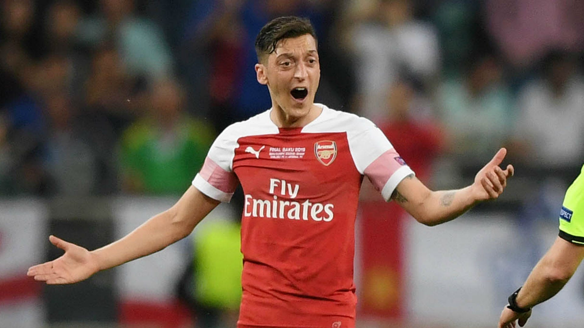 Mesut Ozil Arsenal Chelsea Europa League final 2019