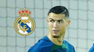 GER ONLY Cristiano Ronaldo Real Madrid logo
