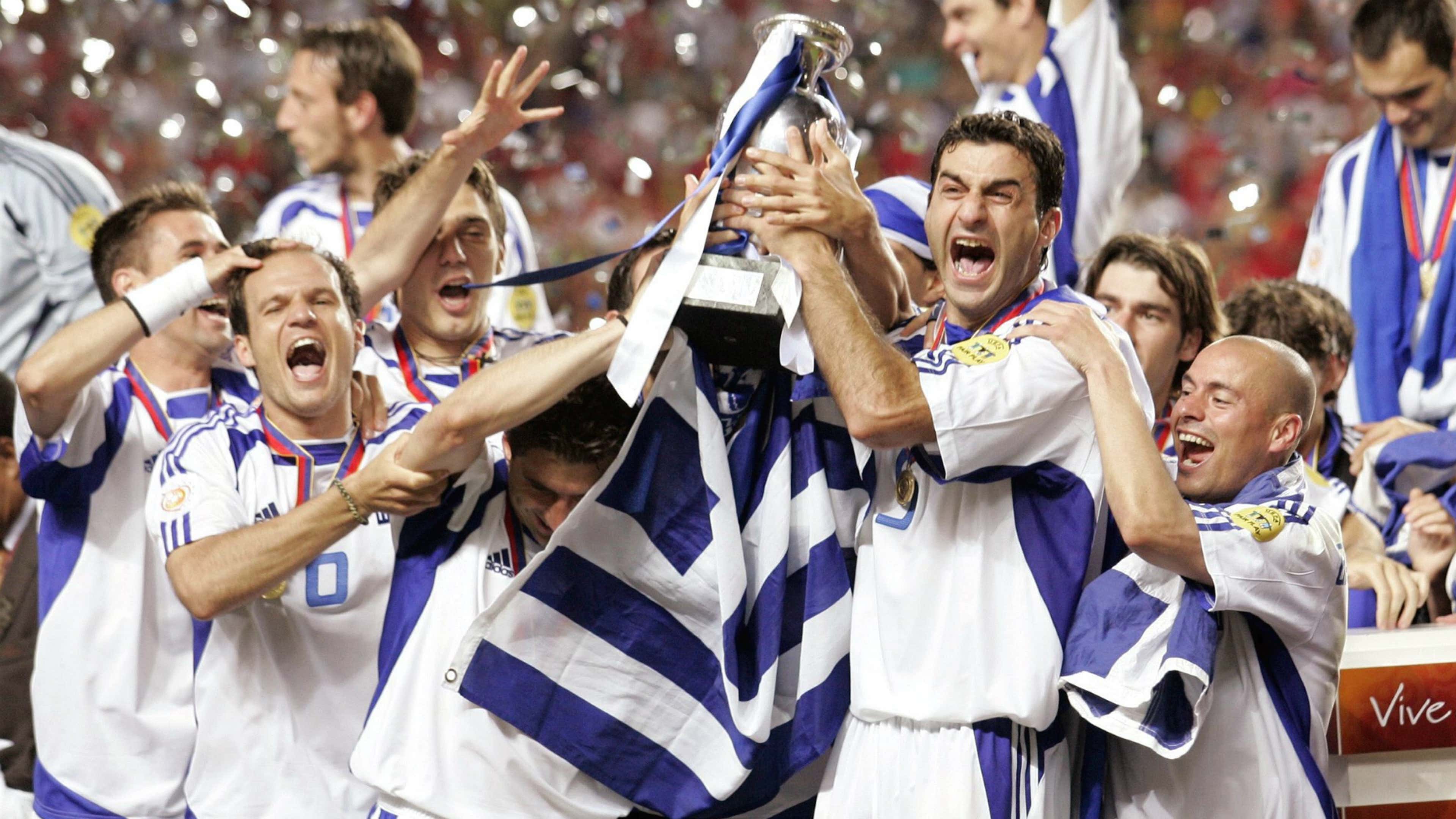 Greece winning Euro 2004