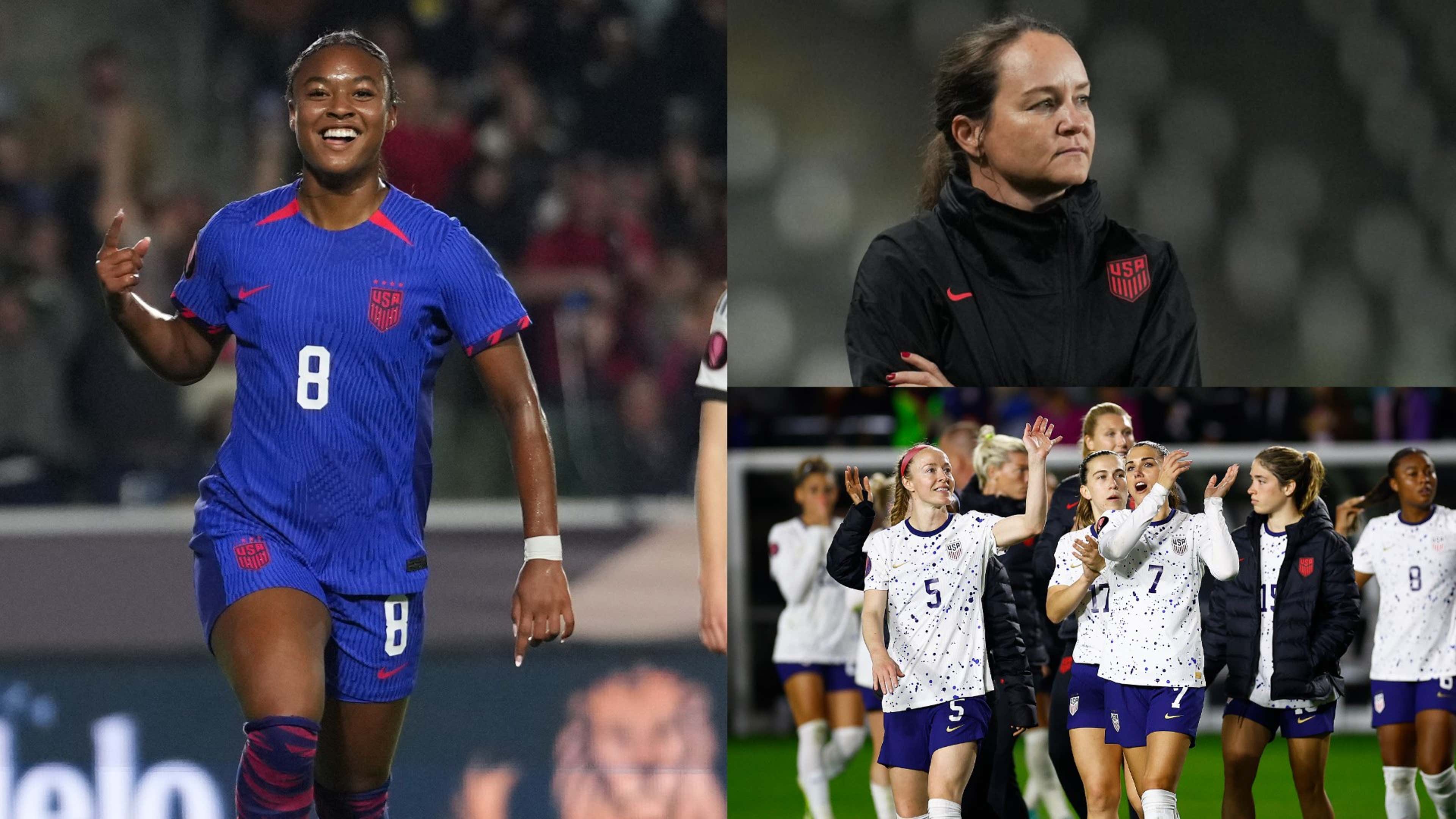 USWNT W/L Gold Cup Group Stage split