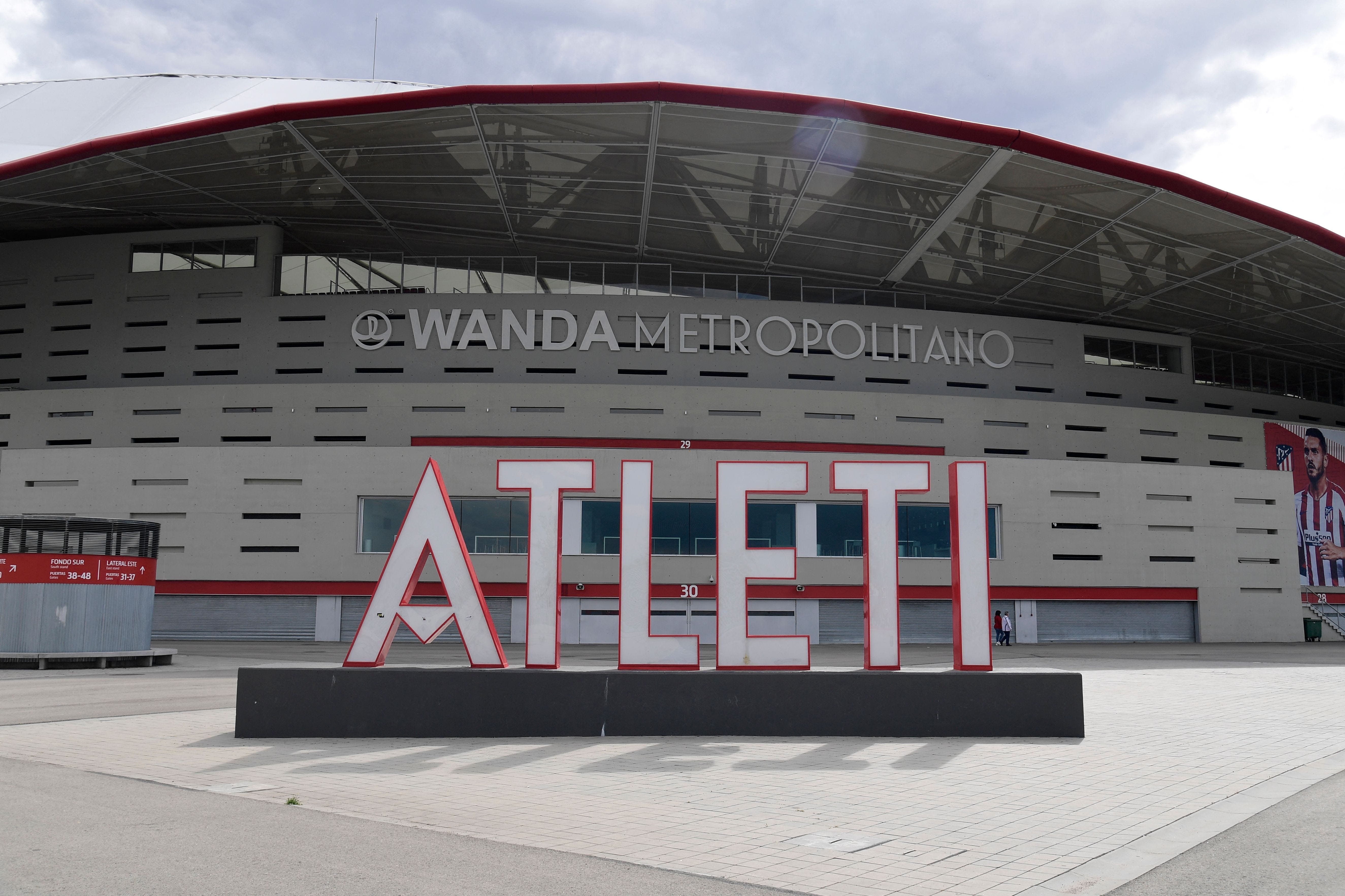 Wanda Metropolitano outside 