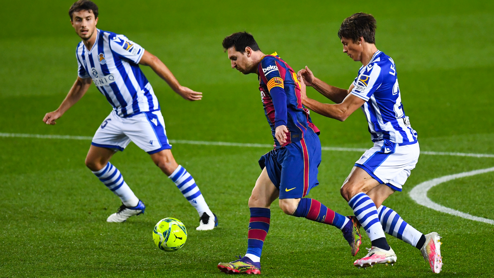Messi Real Sociedad Barcelona LaLiga