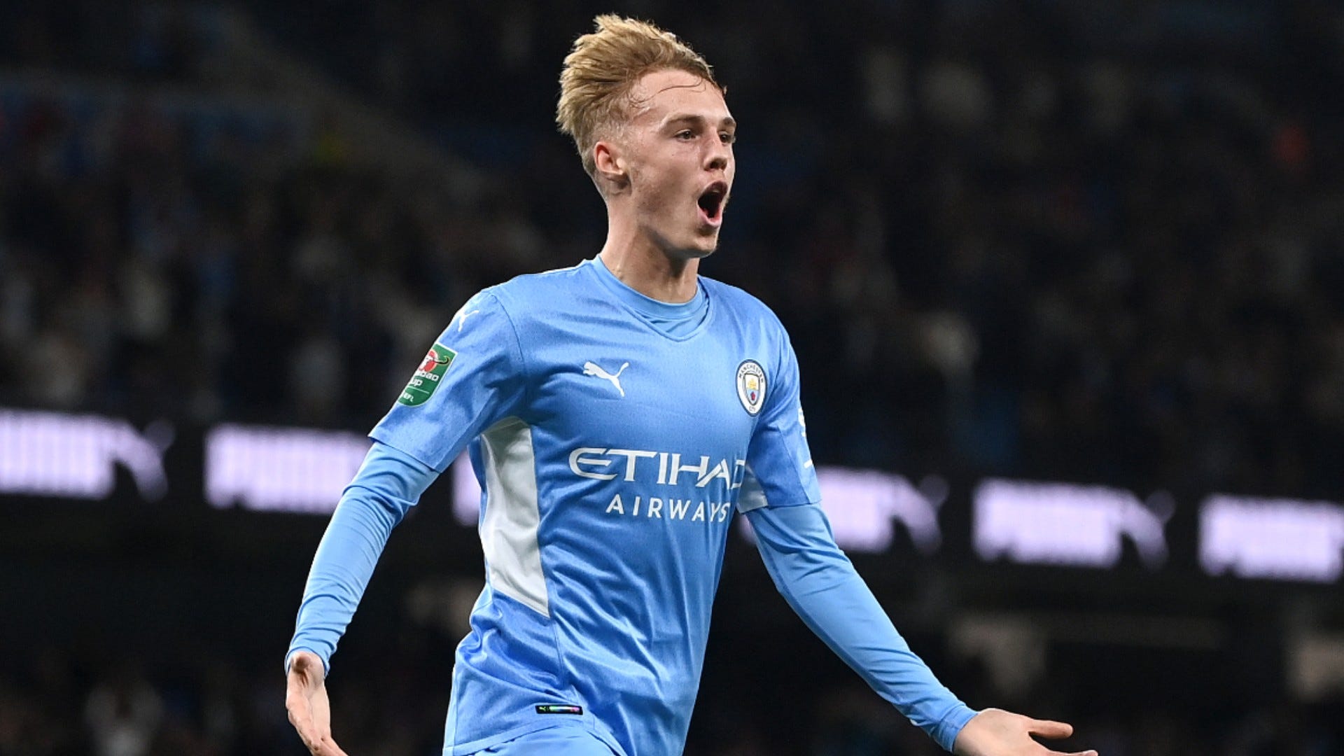 One day, two games, three goals: Man City starlet Palmer doing all he can  to catch Guardiola's eye | Goal.com English Kuwait
