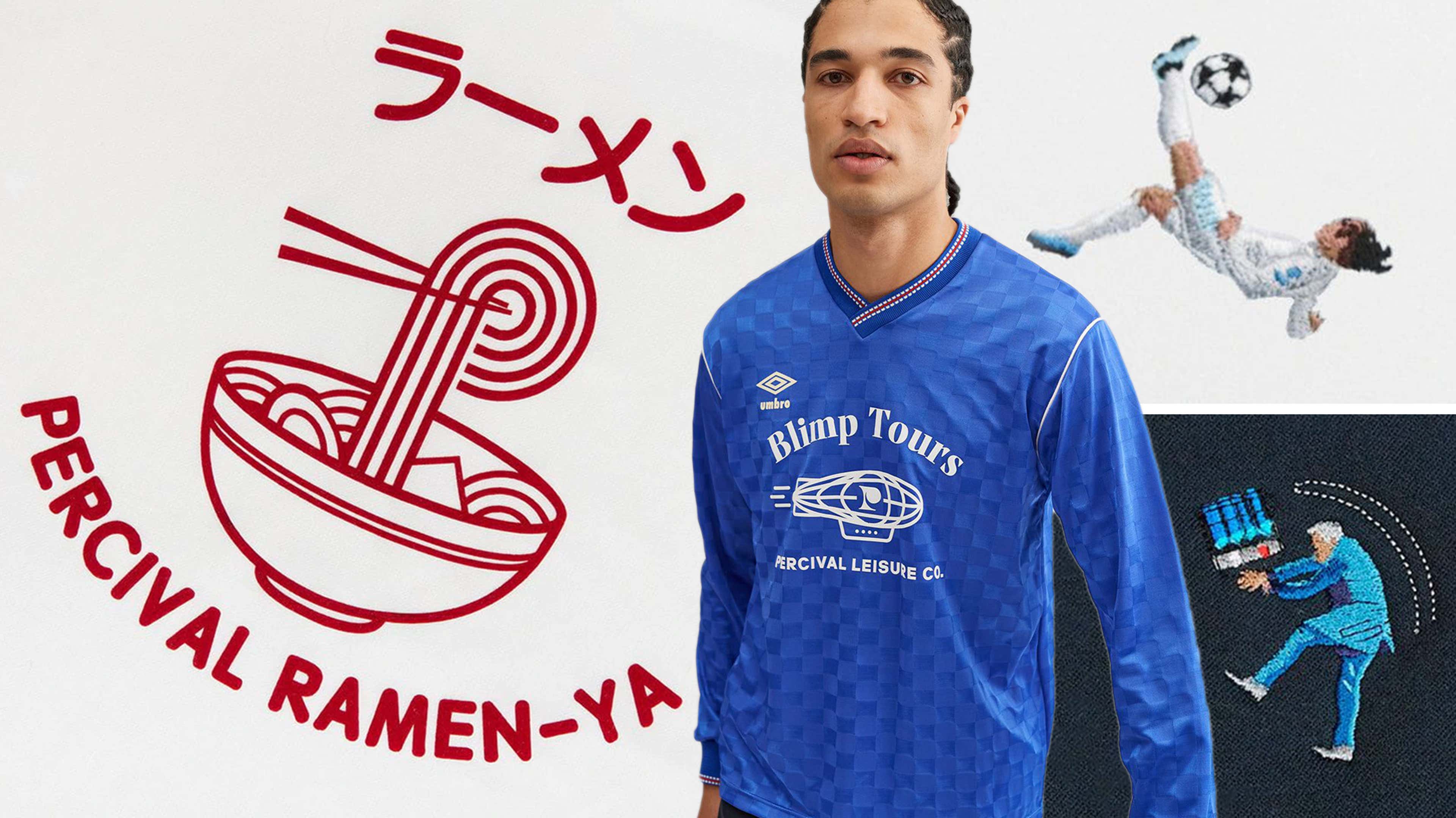 Percival and Classic Football Shirts team up for an exclusive