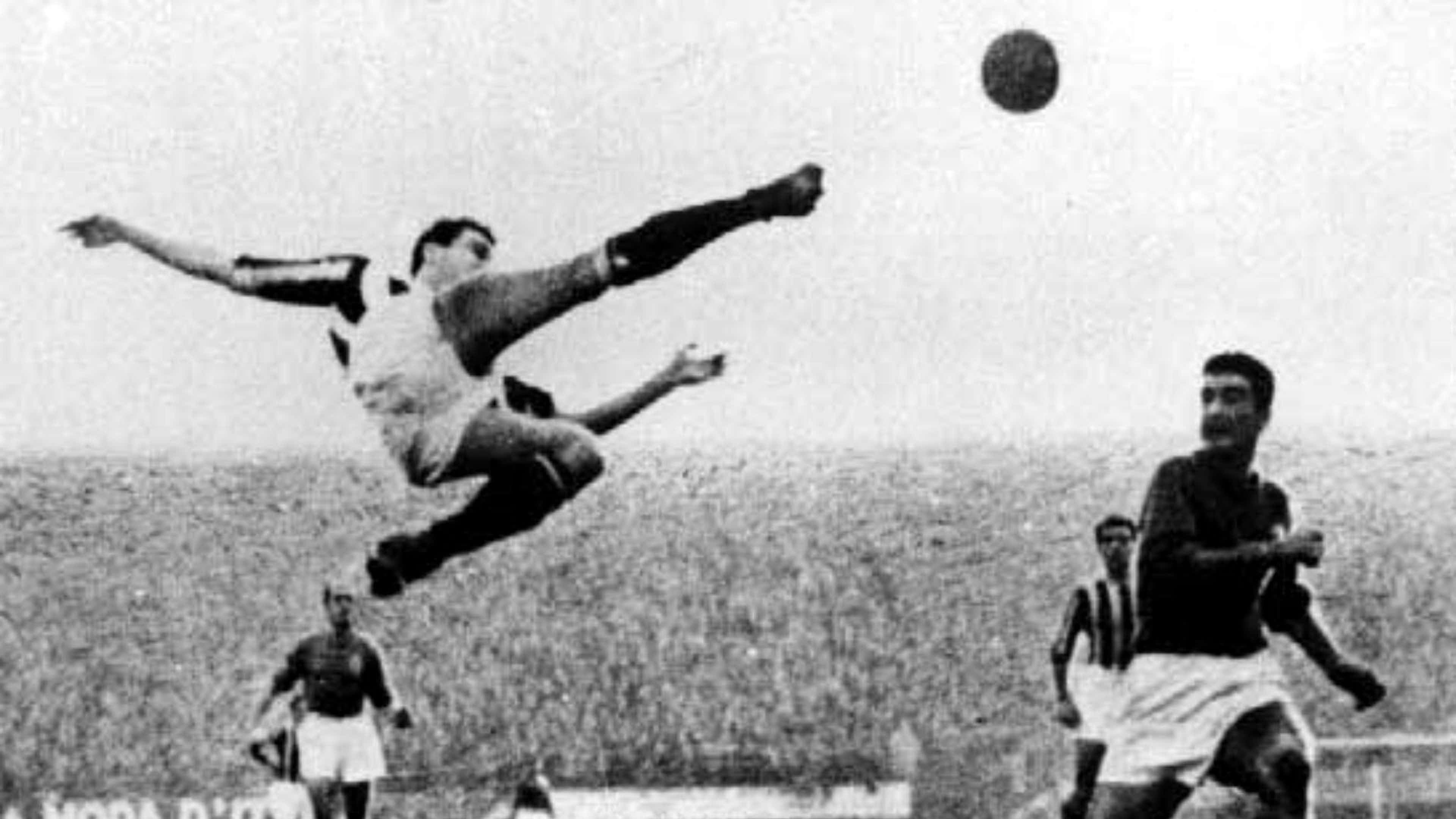 Rovesciata Carlo Parola Fiorentina Juventus Serie A 1949/50