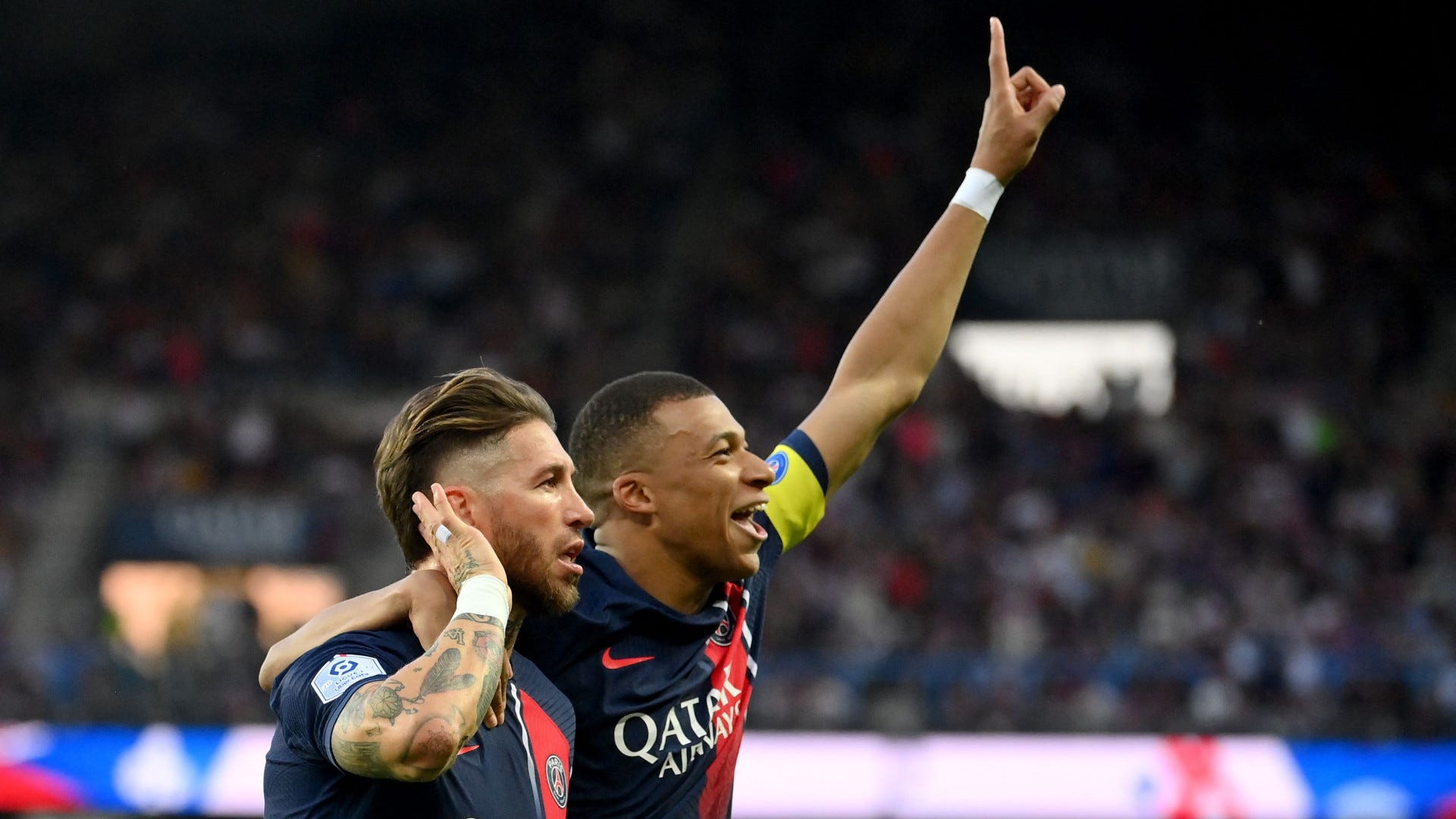WATCH Sergio Ramos heads PSG in front against Clermont in final appearance for PSG Goal US