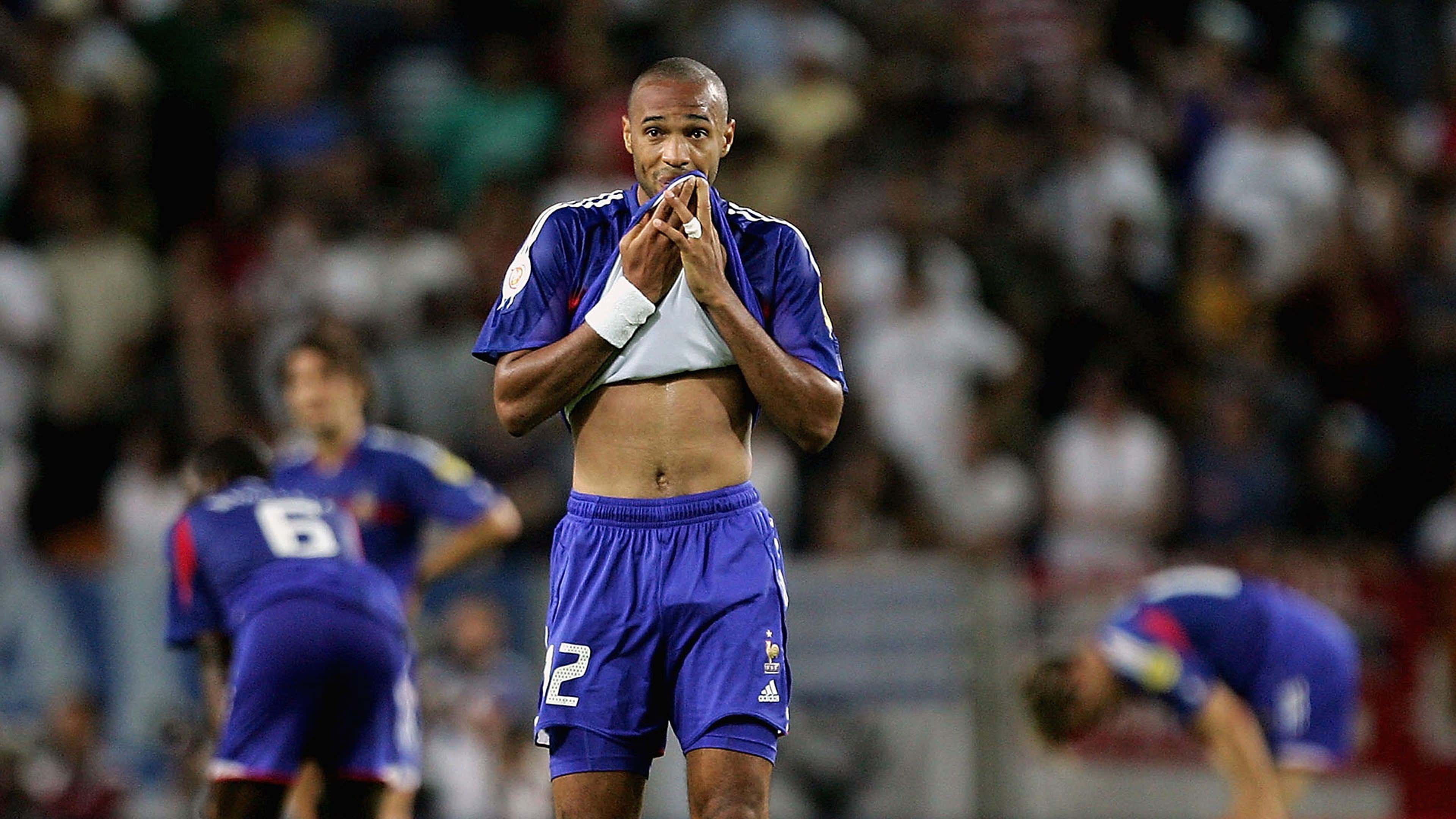 Thierry Henry France Greece Euro 2004