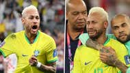 Neymar split Brazil Croatia