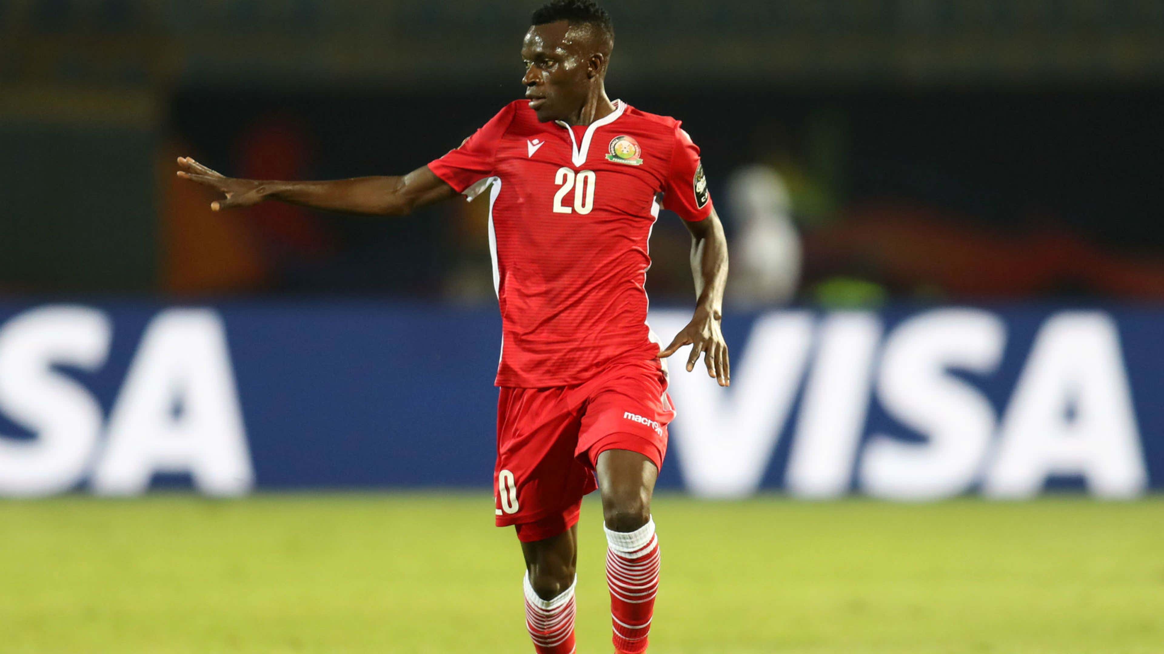Philemon Otieno of Kenya during the 2019 Africa Cup of Nations Finals.