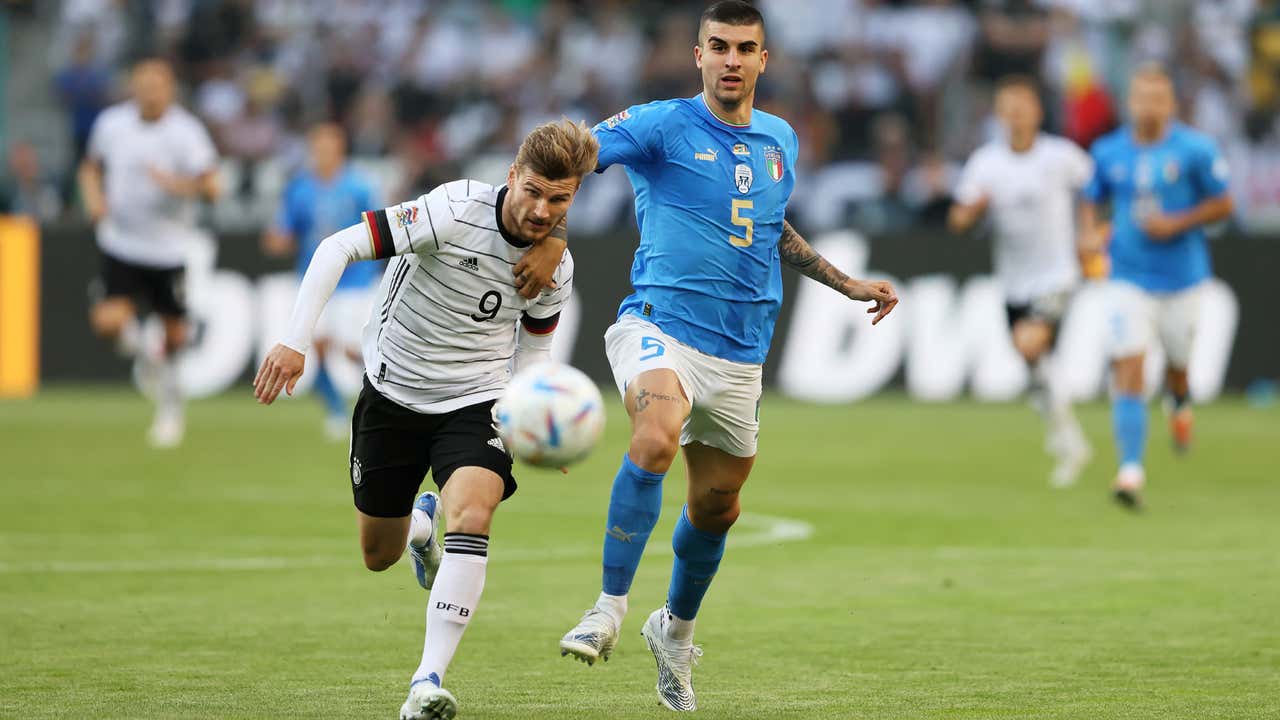 Werner erzielte beim 5:2-Sieg Deutschlands gegen Italien in der Nations League zwei Tore