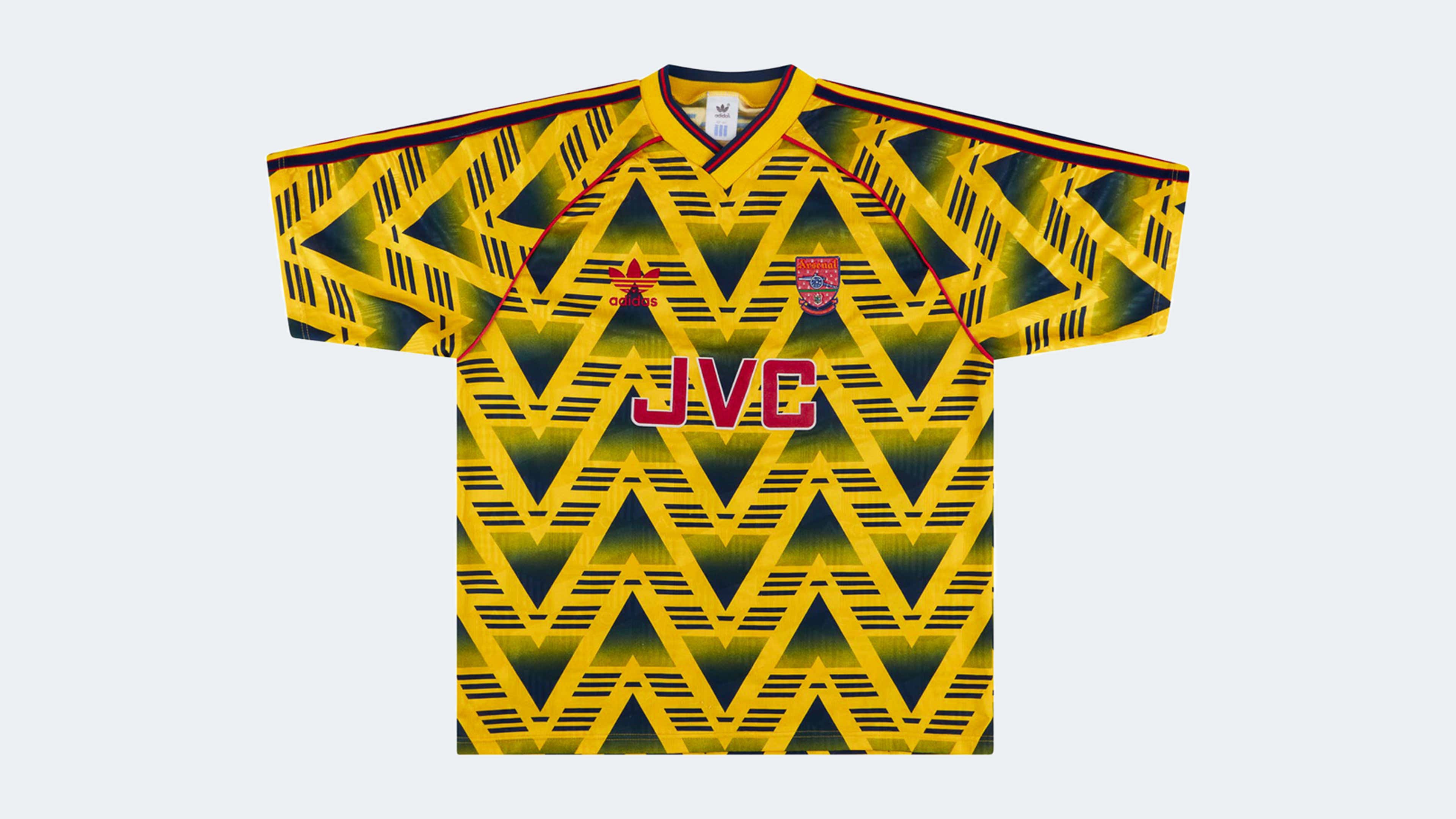 Arsenal 90/92 Adidas Retro Track Jacket - Football Shirt Culture
