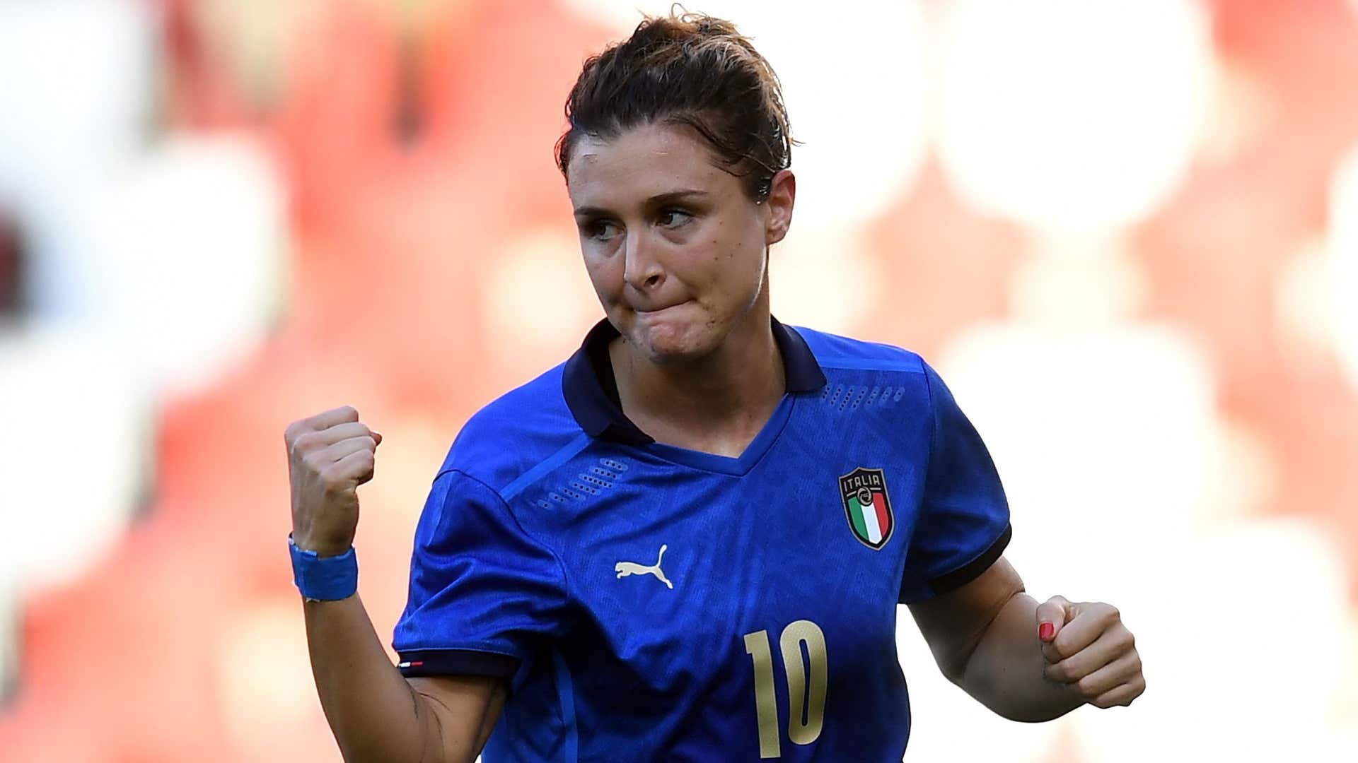 Cristiana Girelli Italy Goal 50 SLIDELIST