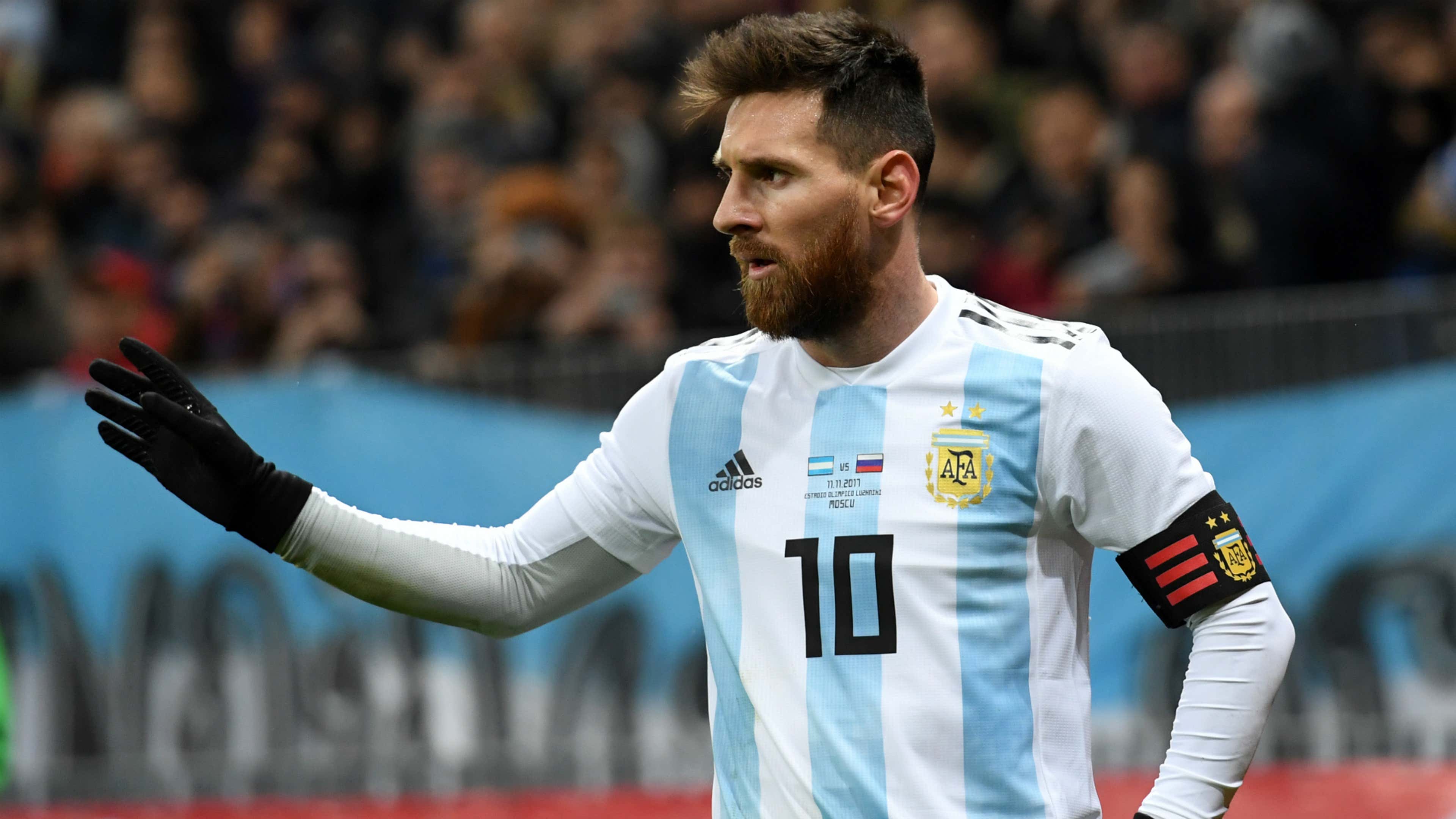 Lionel Messi Russia Argentina