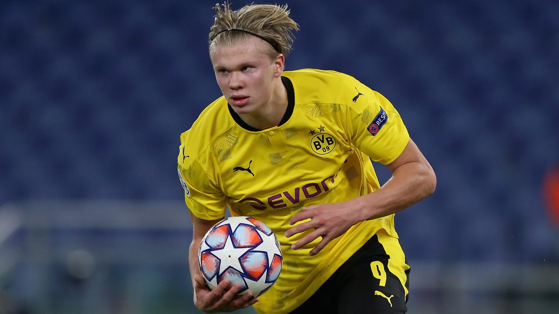 Erling Haaland, Borussia Dortmund 2020-21, Champions League