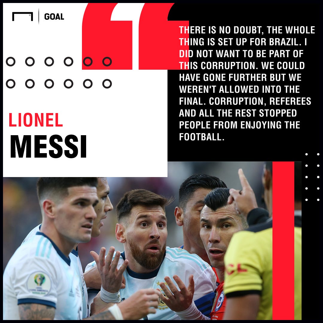 Lionel Messi Argentina corruption PS