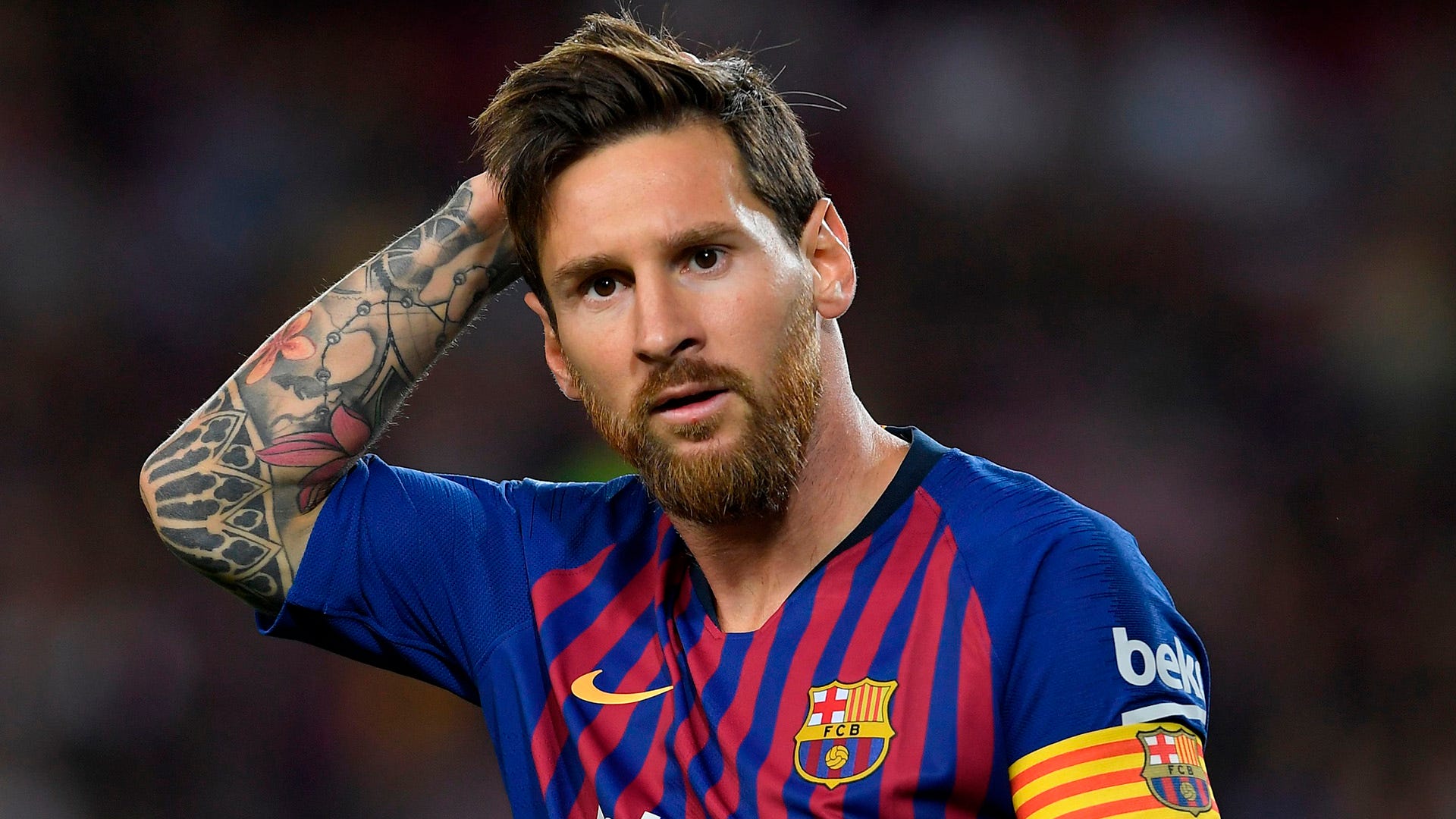 Tattooed Leg Lionel Messi Barcelona Number Editorial Stock Photo  Stock  Image  Shutterstock