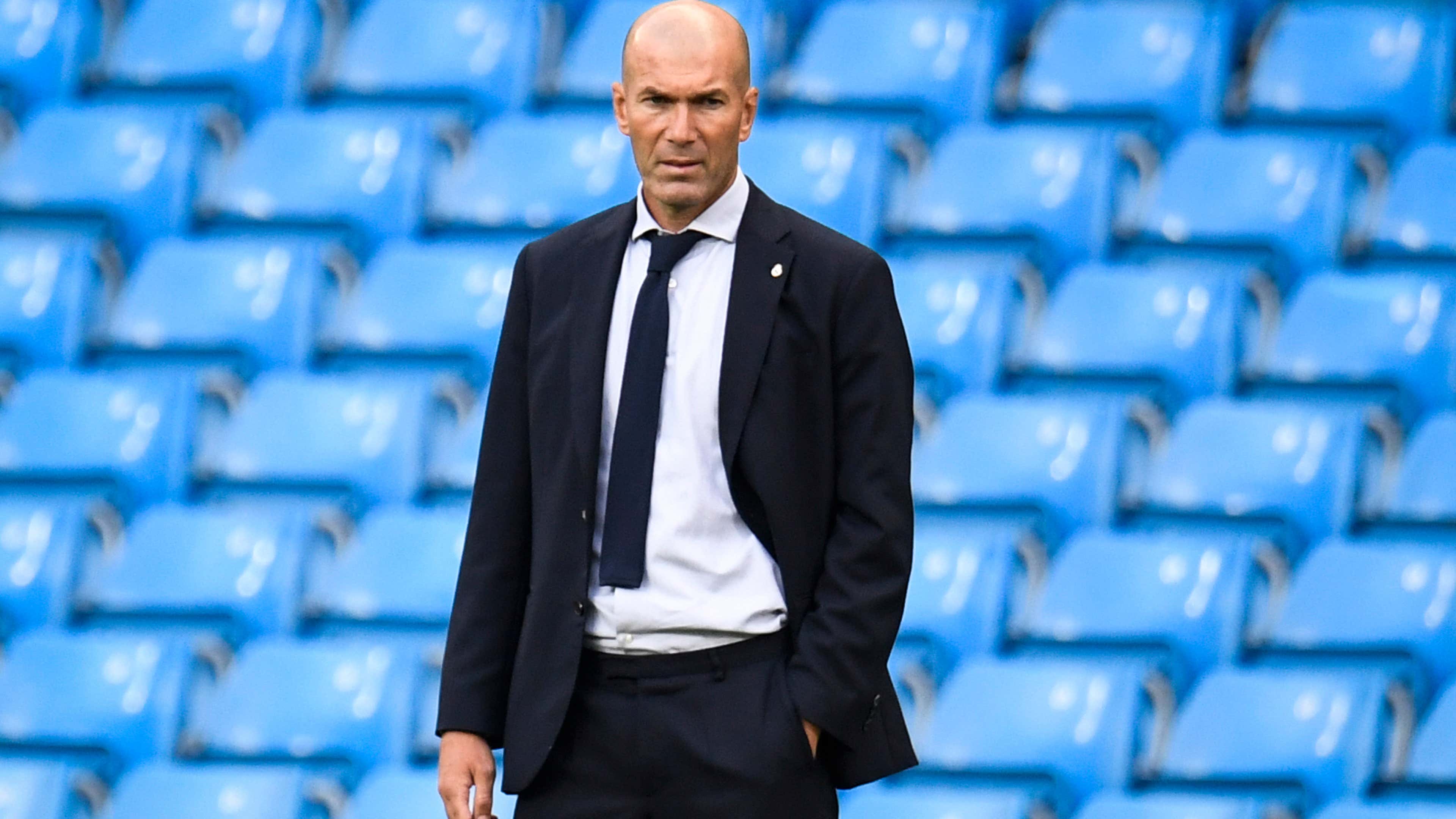 Zinedine Zidane Real Madrid 2019-20 Champions Leagu