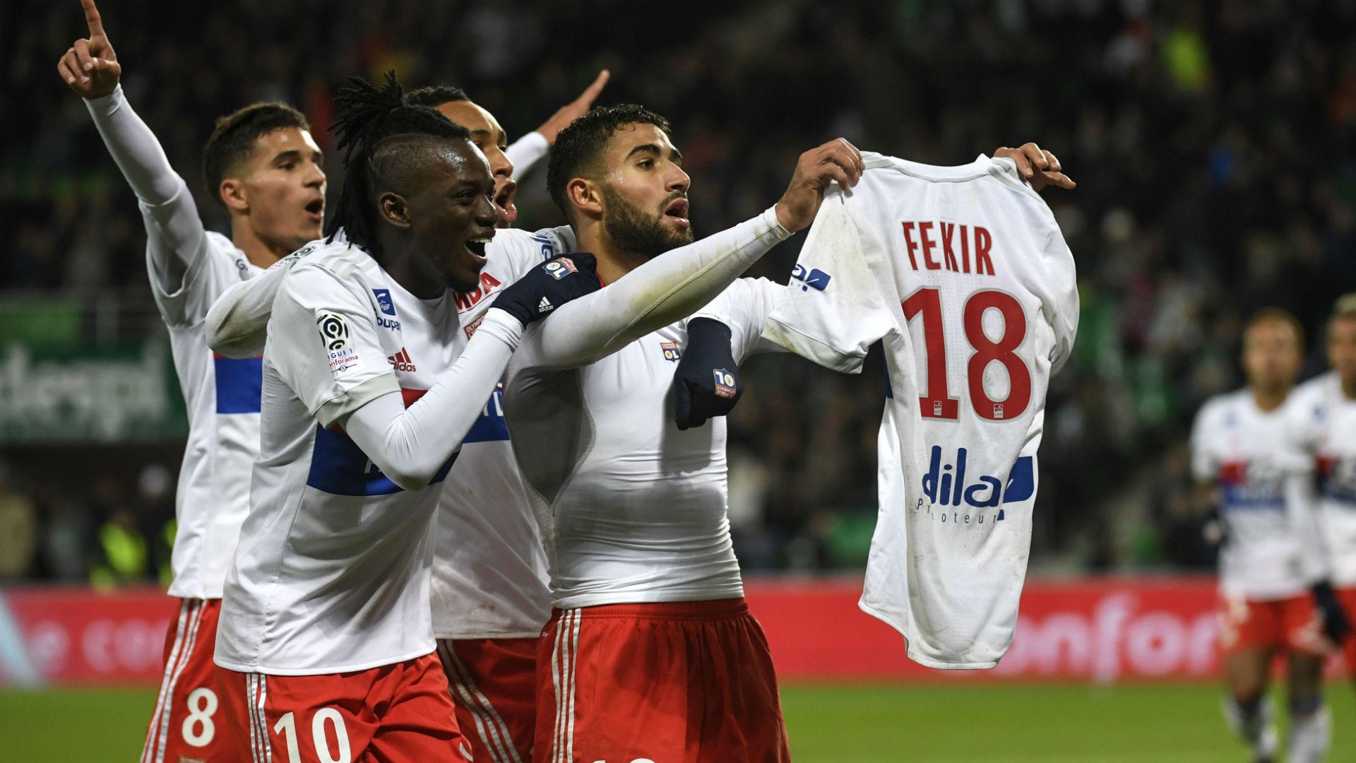 Nabil Fekir Saint-Etienne Lyon Ligue 1 05112017