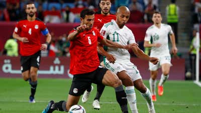 Hamdi Fathi Yacine Brahimi Egypt Algeria Arab cup 07.12.2021