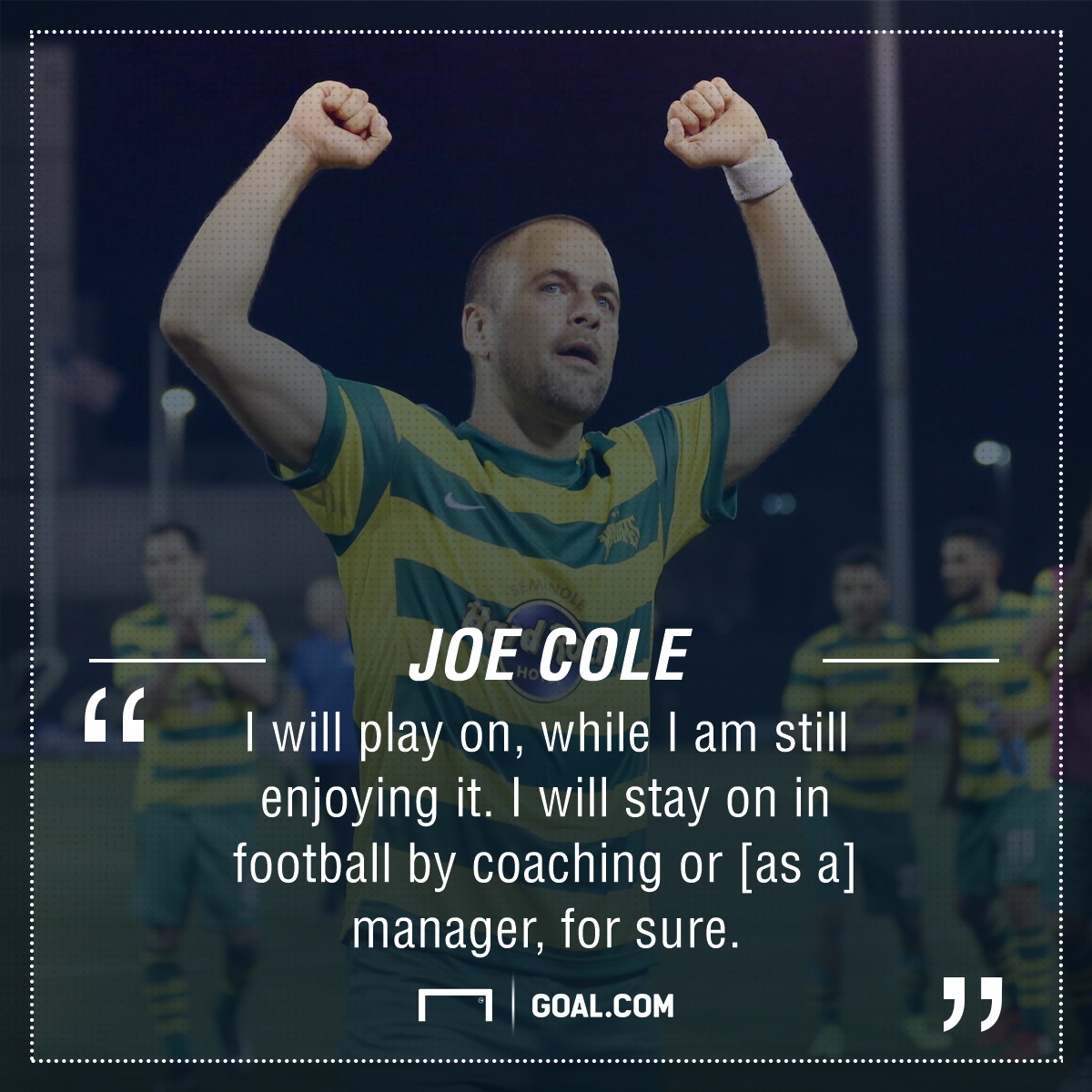 Sun, goals and assists: Joe Cole on how Tampa Bay Rowdies restored