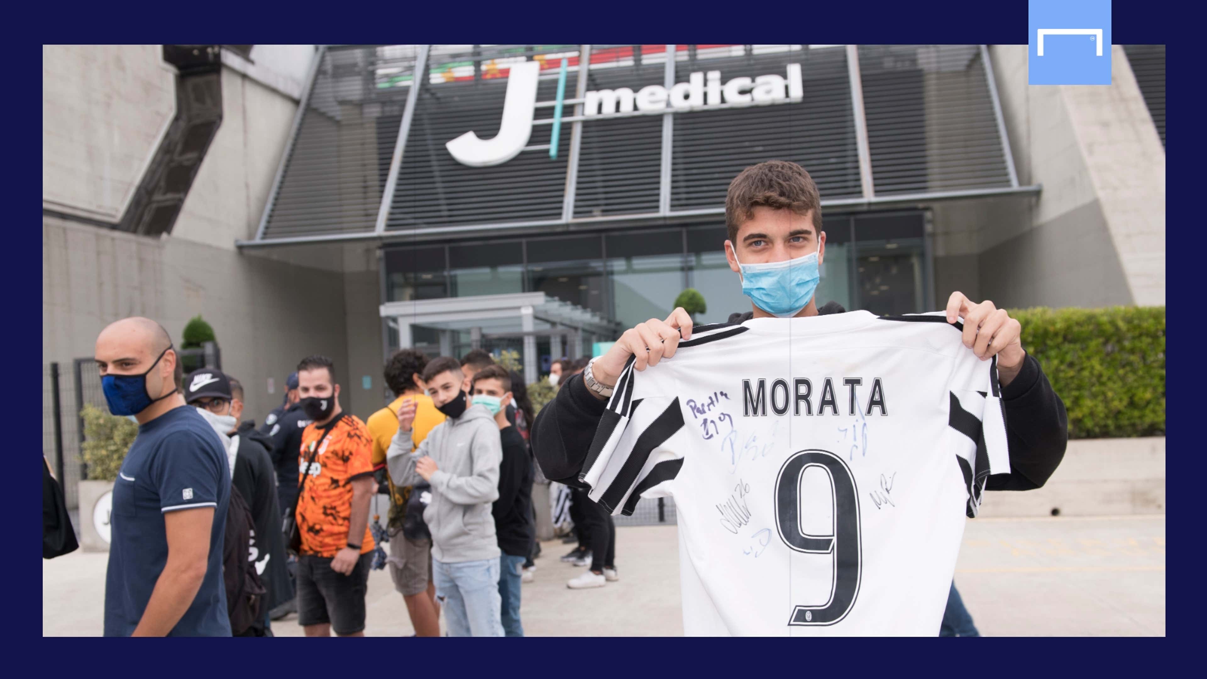 Alvaro Morata jersey medical Juventus GFX