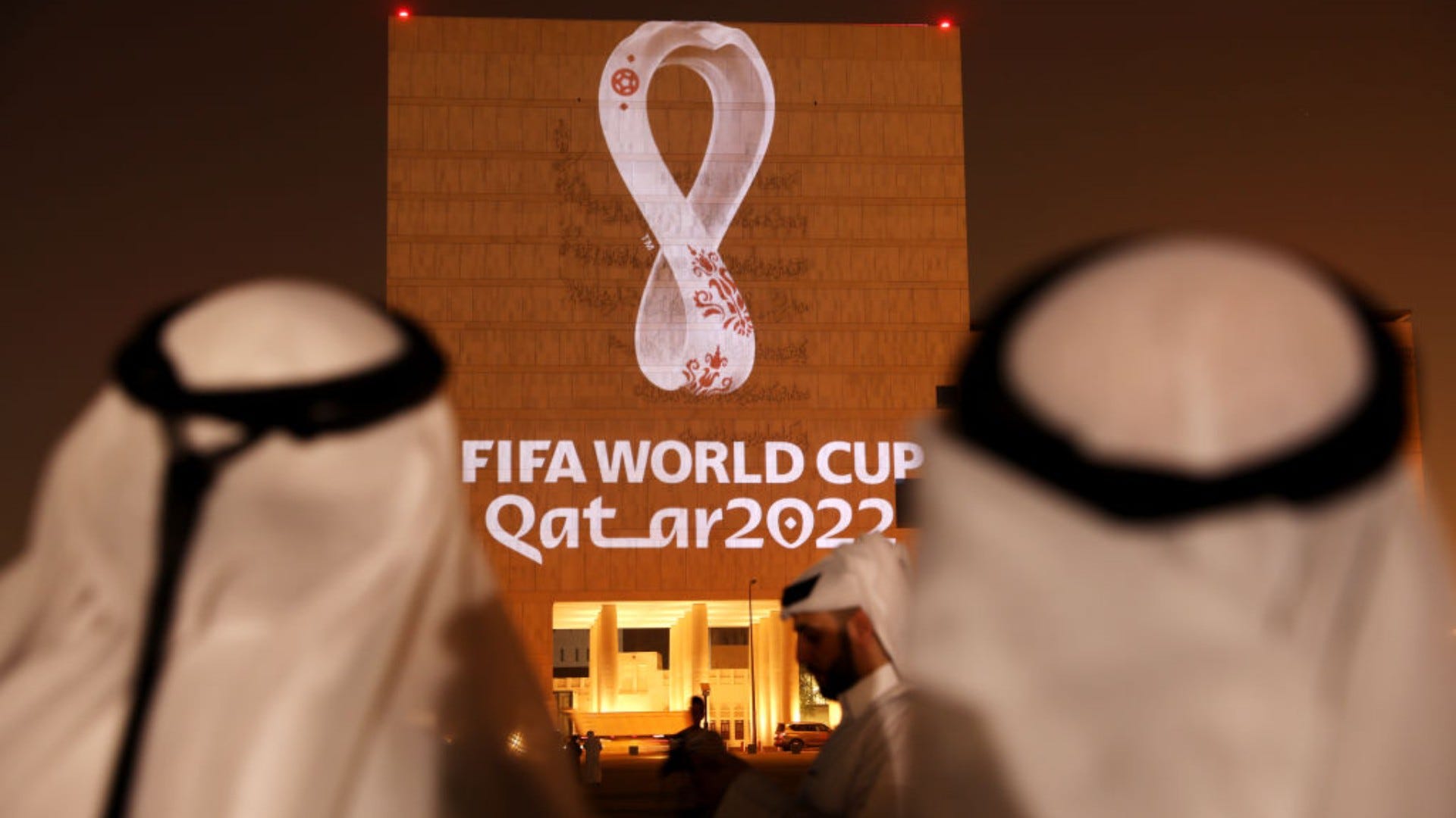 Árabes presumen el logo oficial de qatar 2022