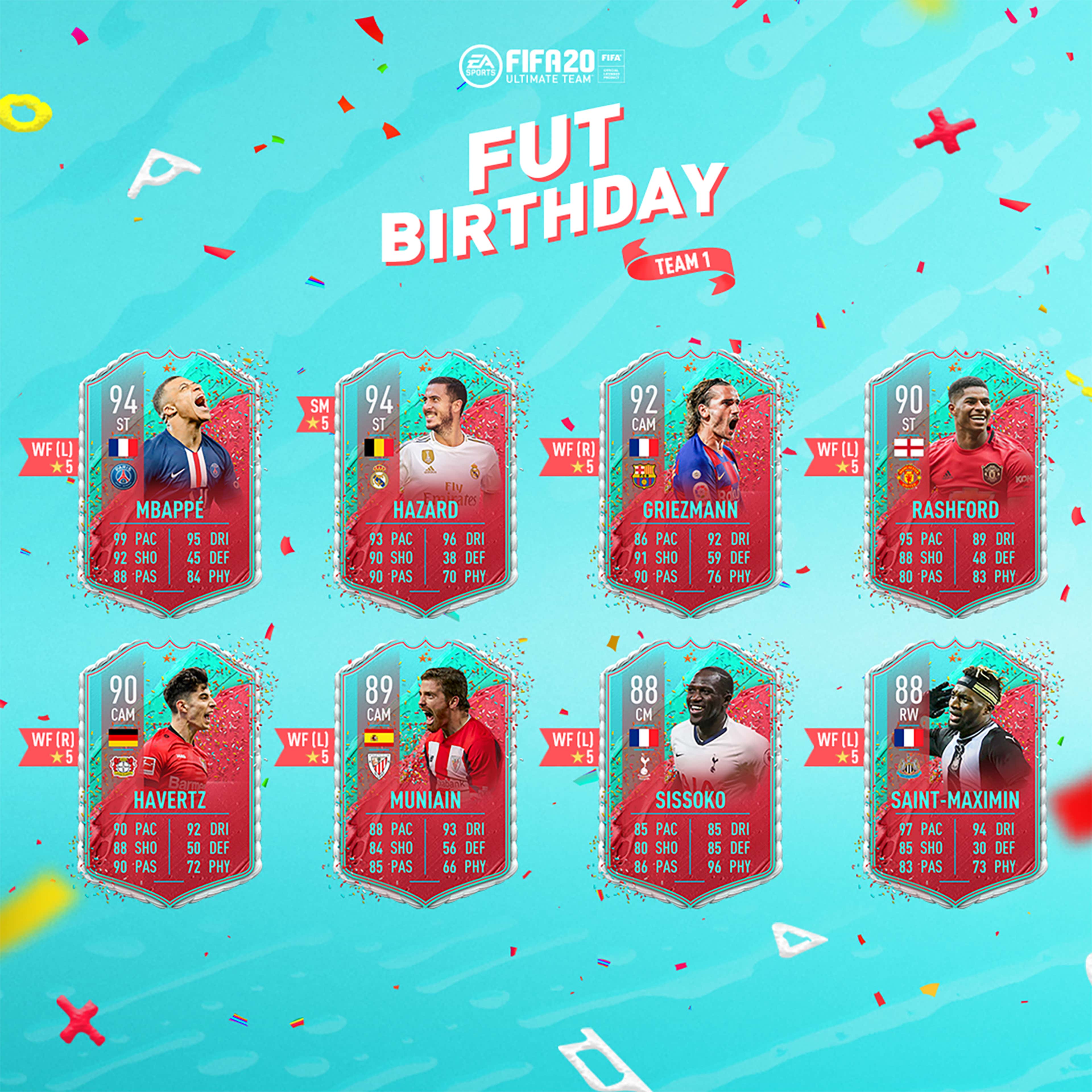 Fut birthday. FUTBIRTHDAY FIFA 20. FUTBIRTHDAY FIFA 19.