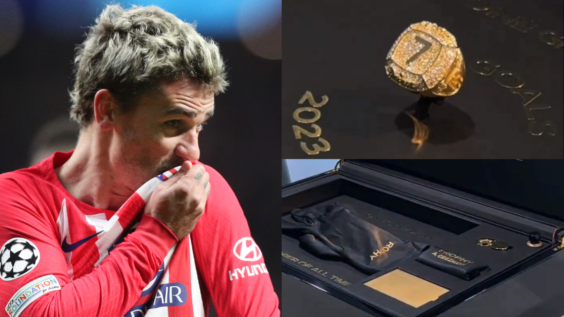 video-going-to-cry-memphis-depay-gifts-diamond-encrusted-nba-esque-ring-to-antoine-griezmann-on-valentine-s-day-after-reaching-incredible-atletico-madrid-landmark-that-may-never-be-matched-or-goal-com-india