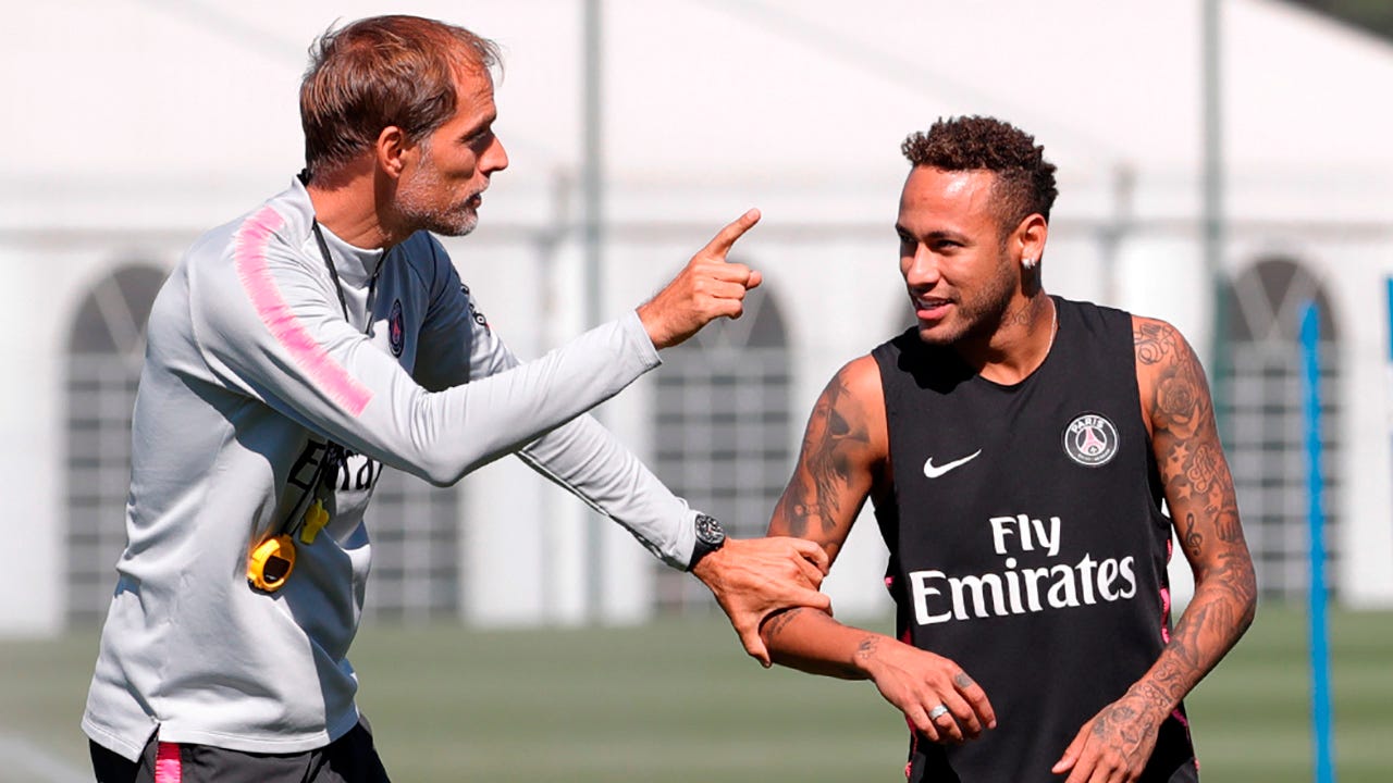 Thomas Tuchel Neymar training 2018