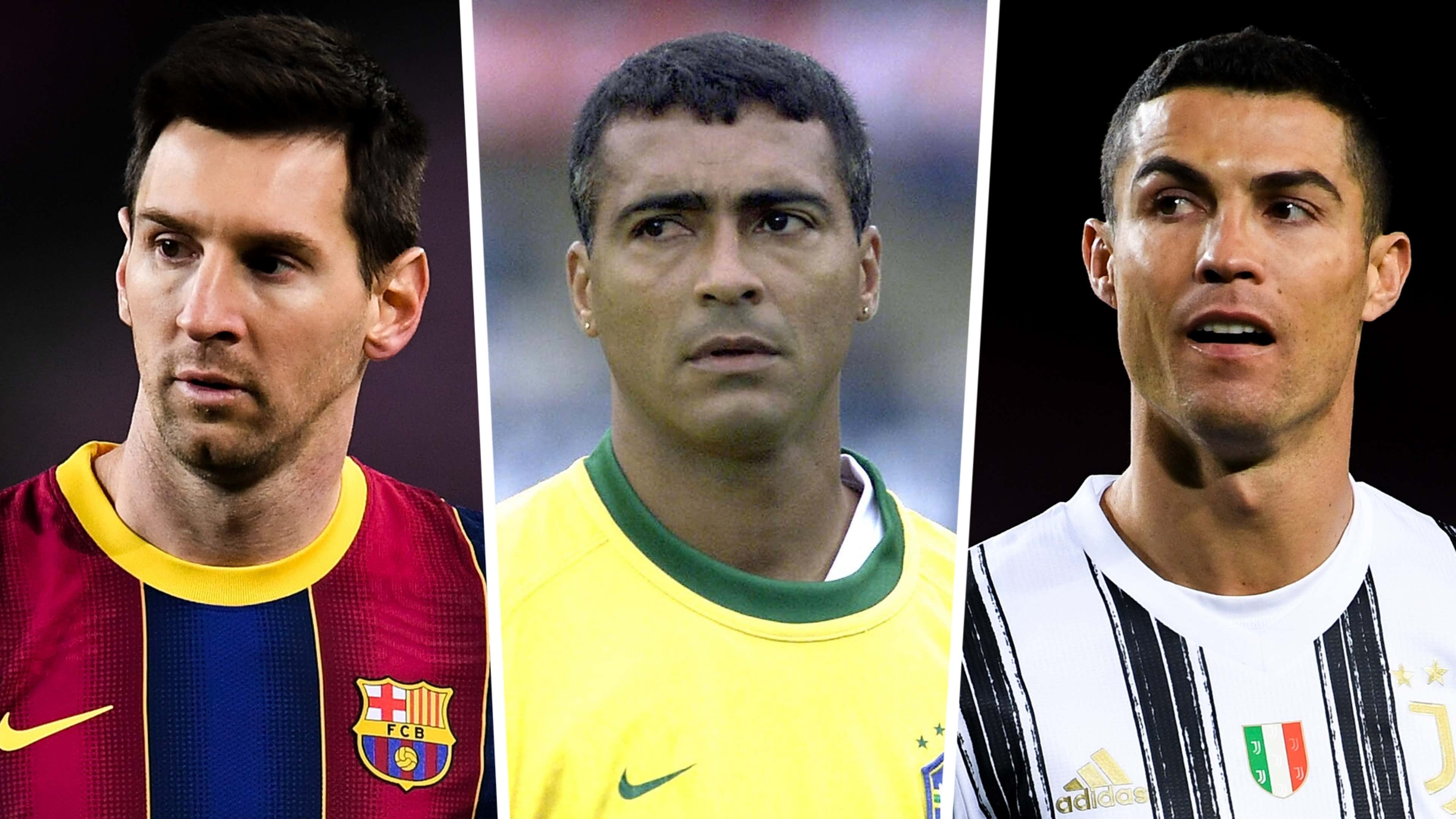 Pelé, Cristiano Ronaldo, Romário, Messi e mais: os maiores