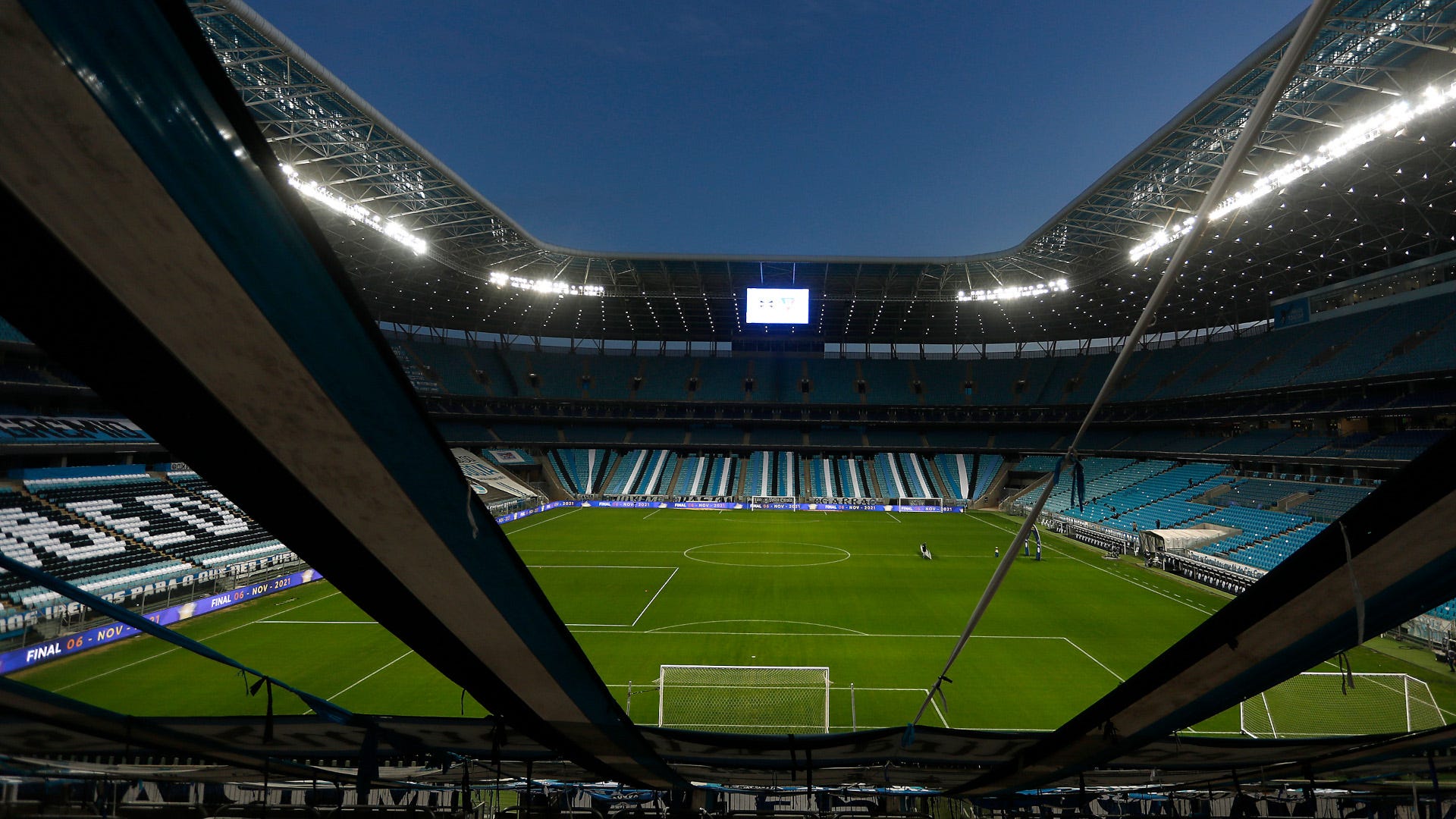 Arena do Grêmio sem torcida, oitavas da Sul-Americana, 20072021