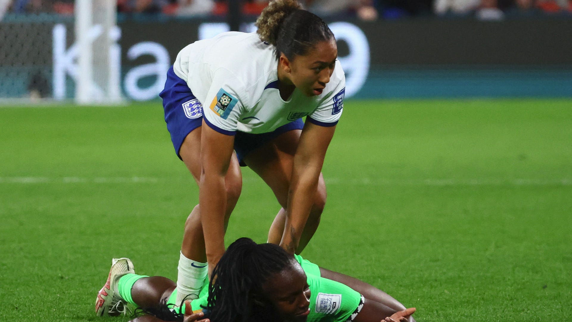 How many games will Lauren James be suspended for? England star facing anxious wait to find out if she’ll miss rest of the Women’s World Cup after red card for reckless stamp