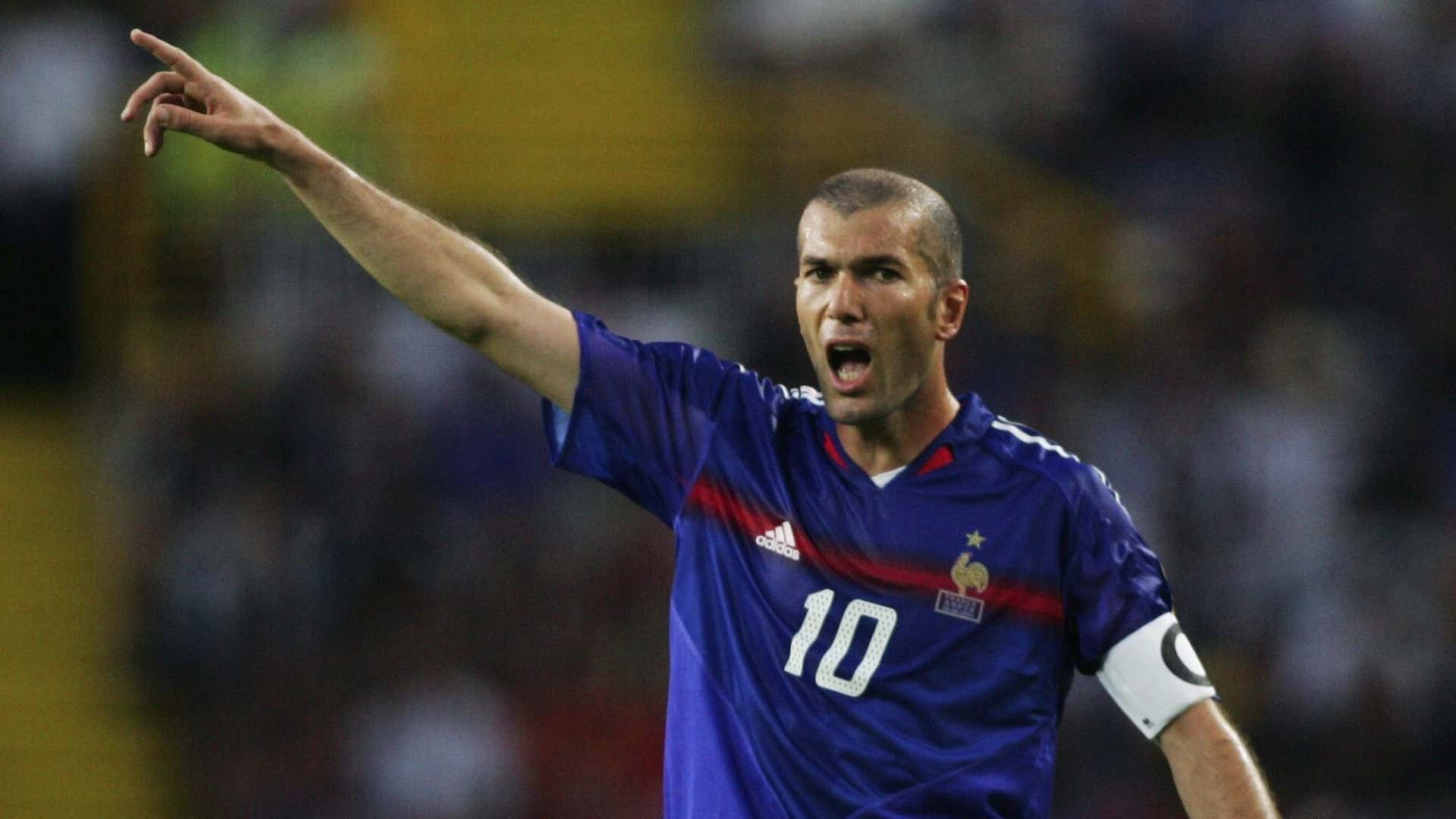 HD Zinedine Zidane, France