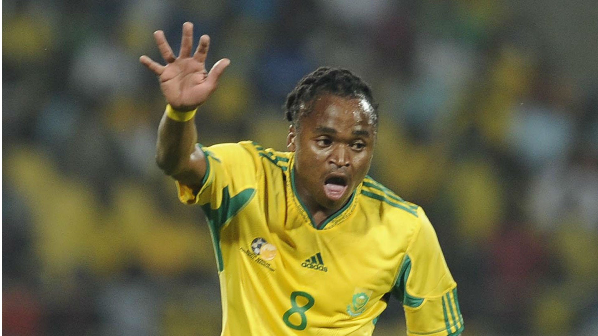 Siphiwe Tshabalala represents Bafana Bafana