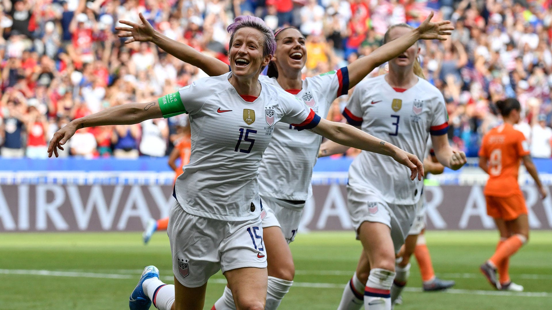 USA liegen Megan Rapinoe und Co. nach WM-Titel zu Füßen: "Jetzt gebt ihnen das Geld!"