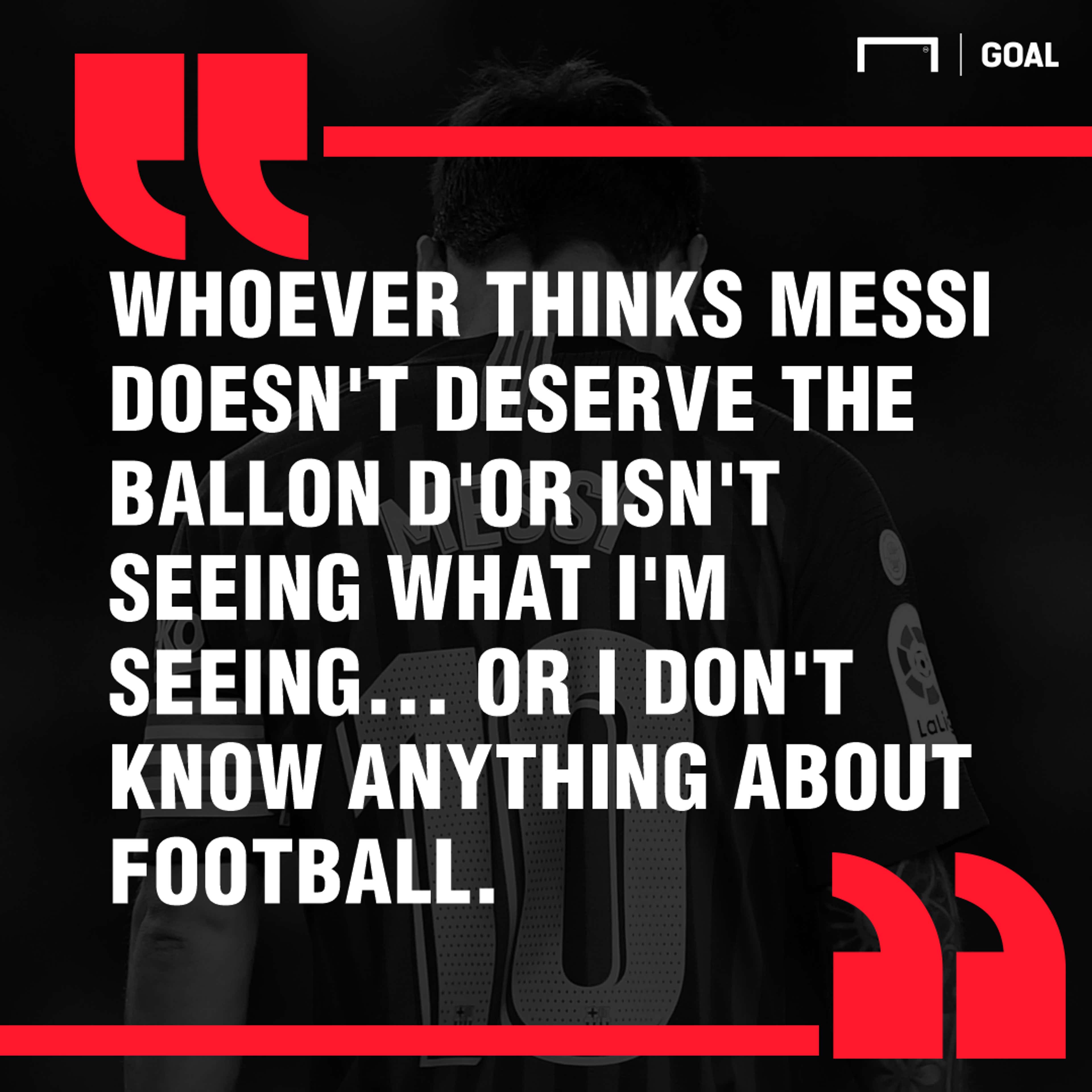 Filipe Luis on Messi