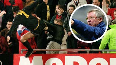 GFX Eric Cantona Sir Alex Ferguson Manchester United 1995