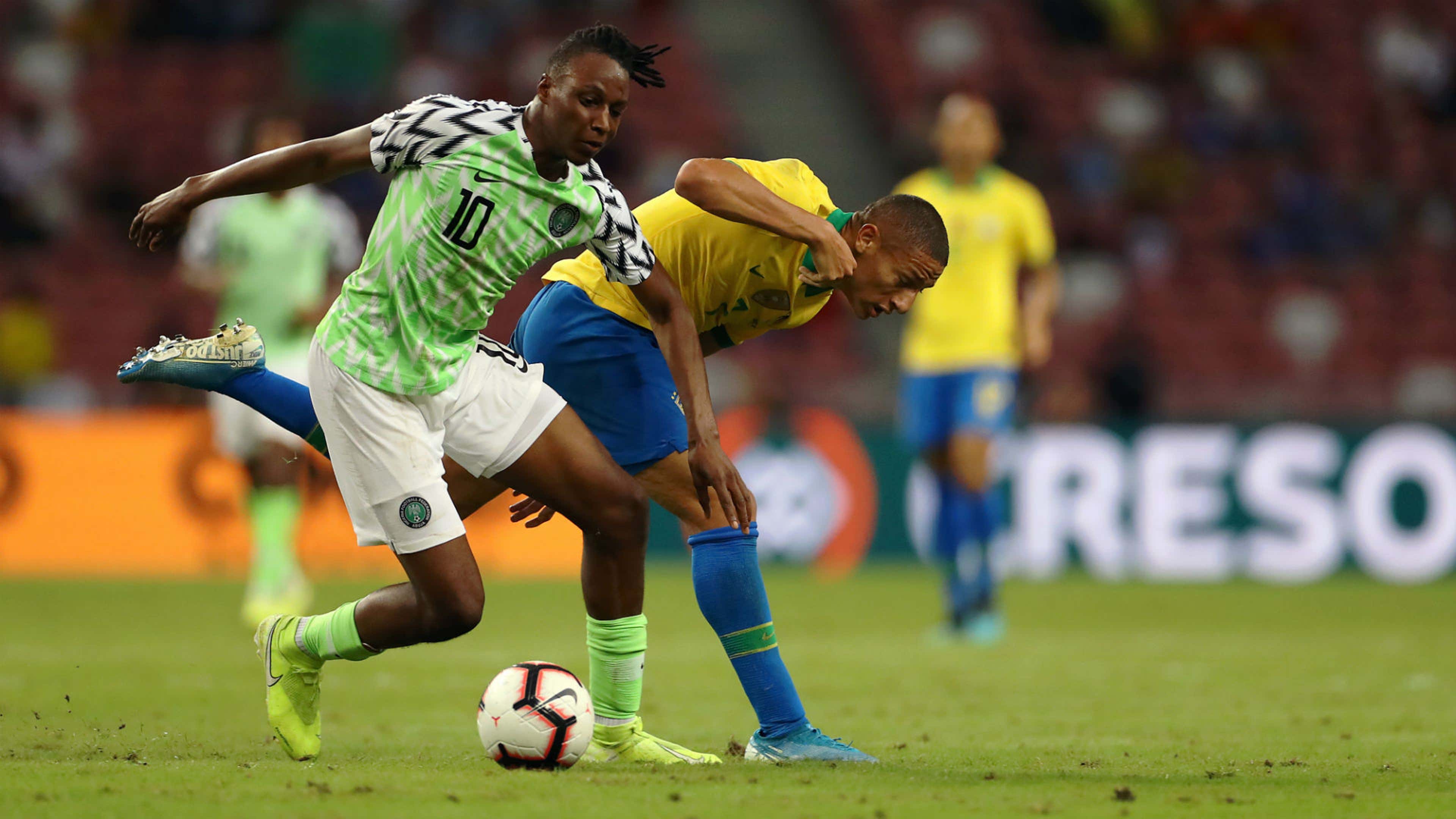 Joe Aribo - Nigeria vs Brazil