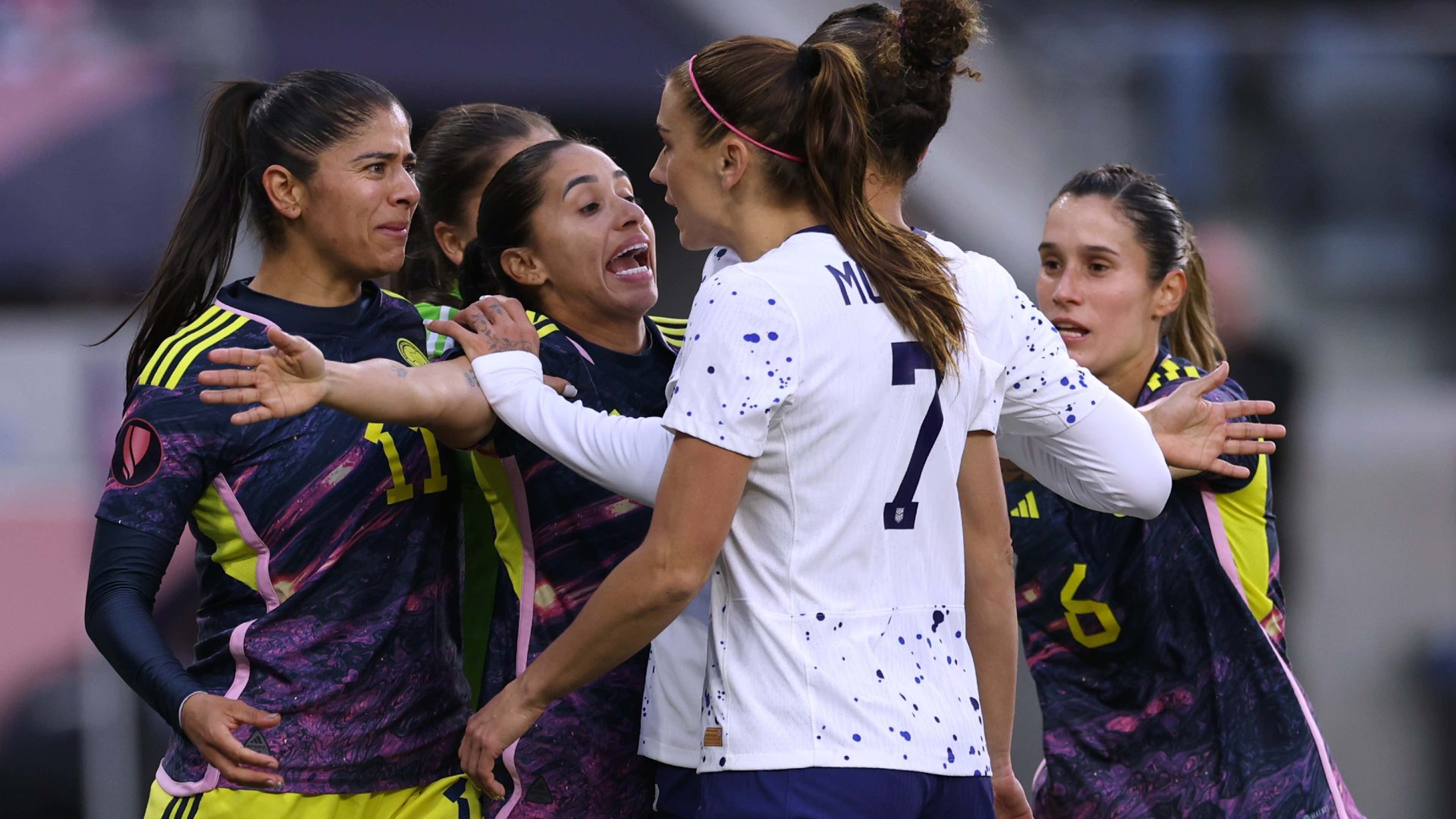 Morgan Colombia USWNT