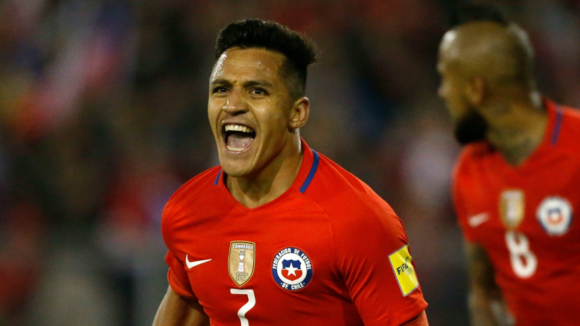 Alexis Sánchez já é o melhor marcador da história da Seleção do Chile