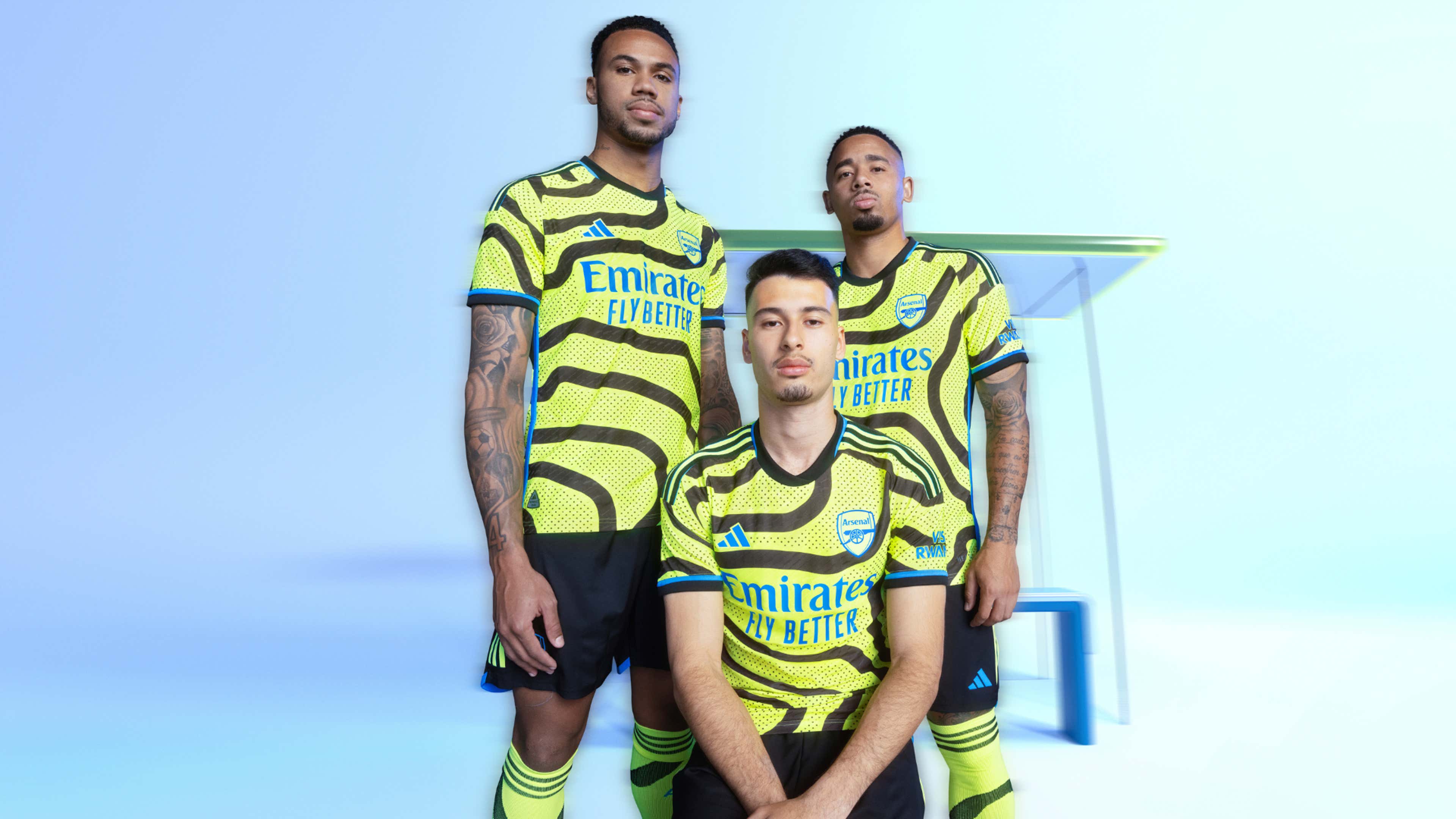 Kinderpaleis surfen Gewoon doen adidas unveils Arsenal 2023-24 away kit inspired by the club's Islington  roots | Goal.com