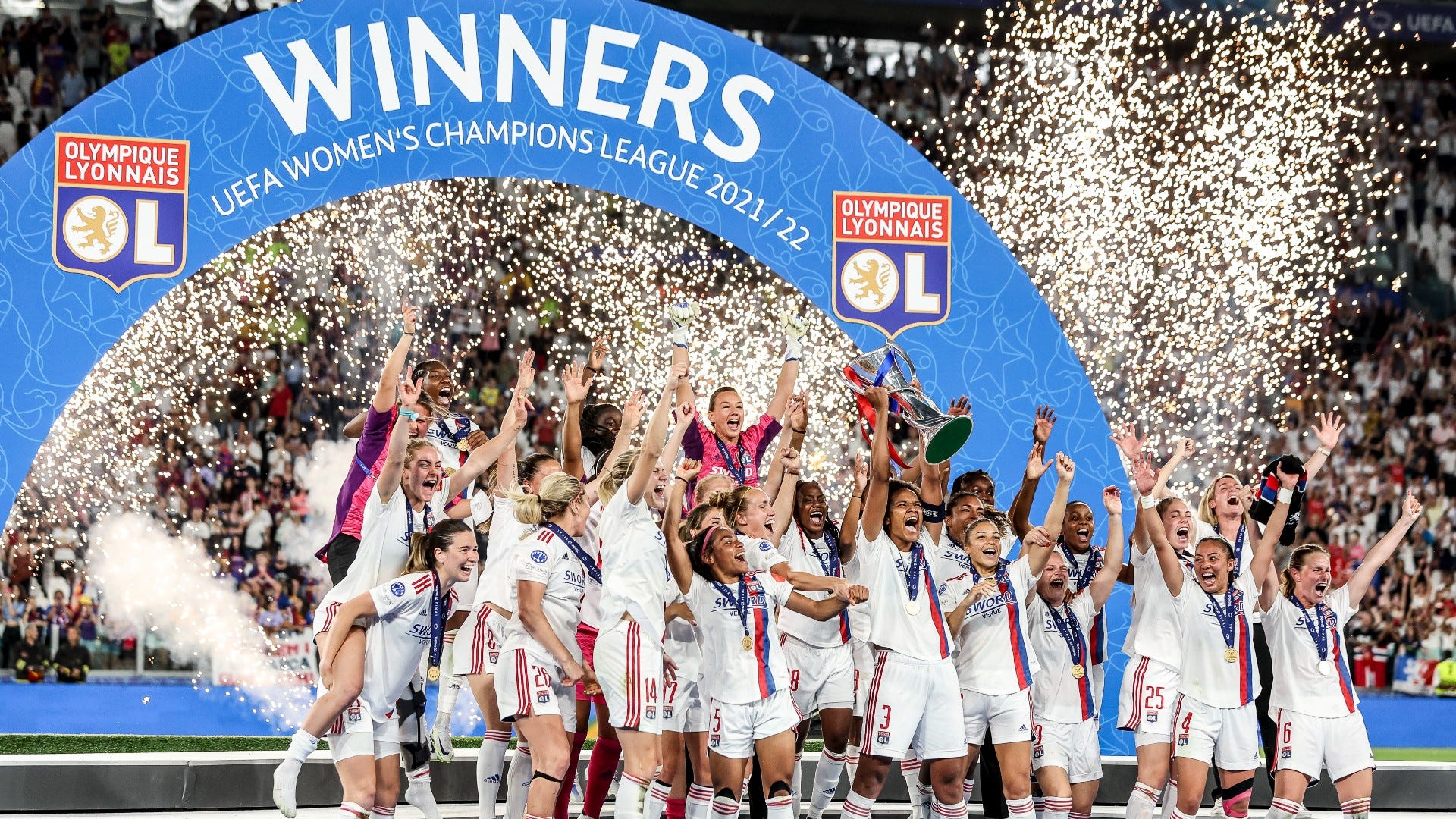 Lyon Champions League 2022 trophy