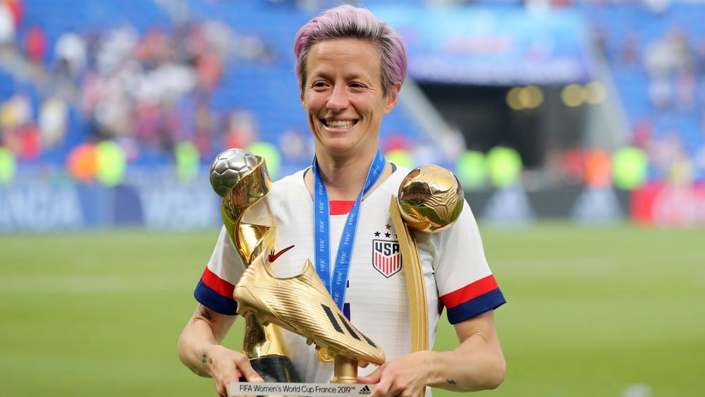 What is Megan Rapinoe's net worth and how much does the USWNT star earn