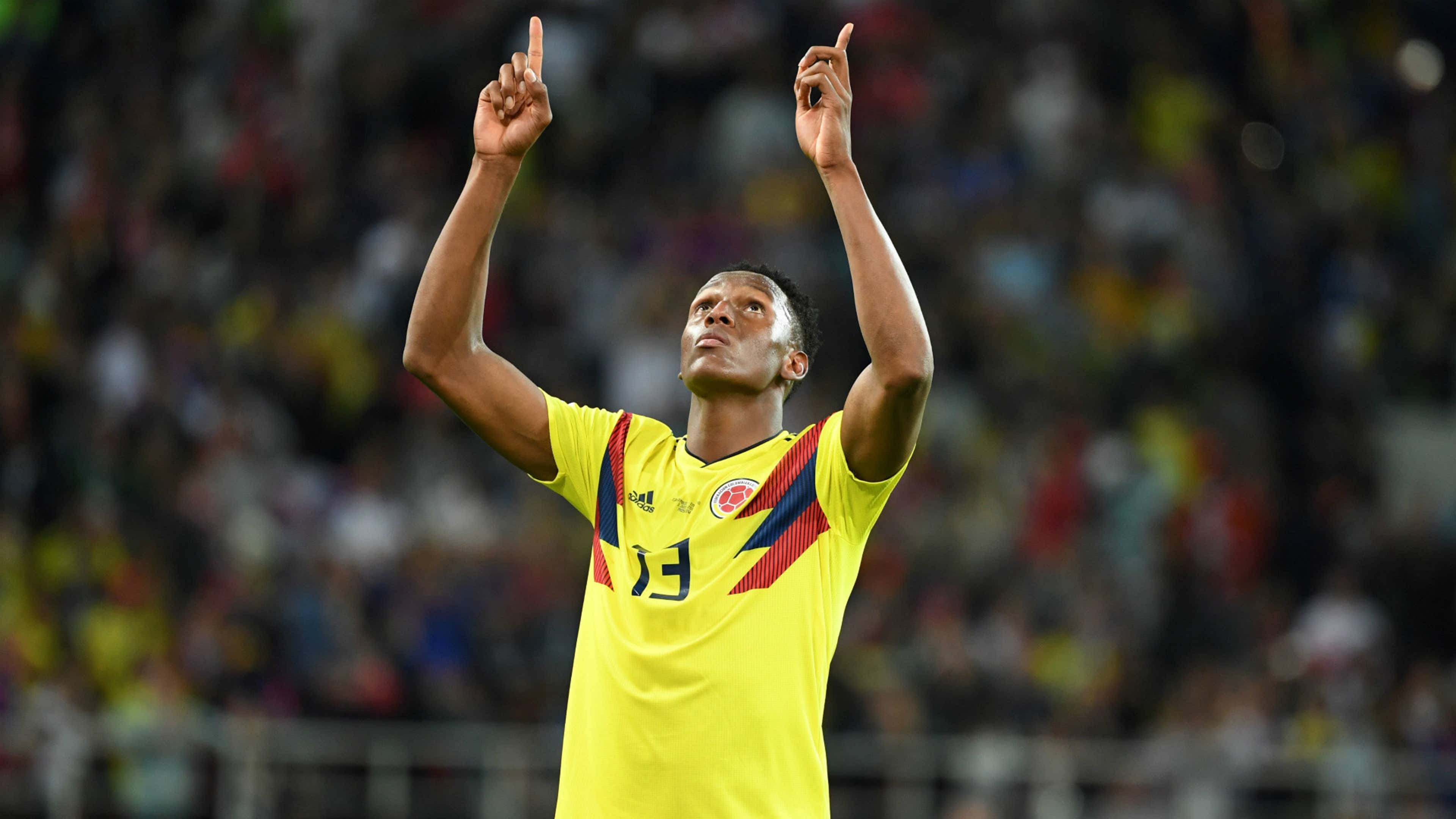 Yerry Mina Colombia England WC Russia 03072018