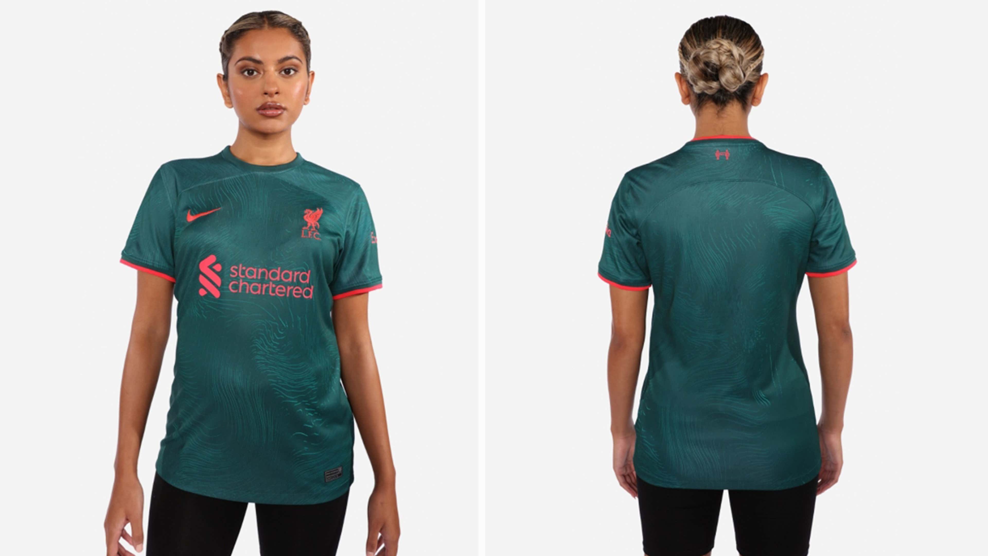 Liverpool 2022-23 women's third stadium jersey