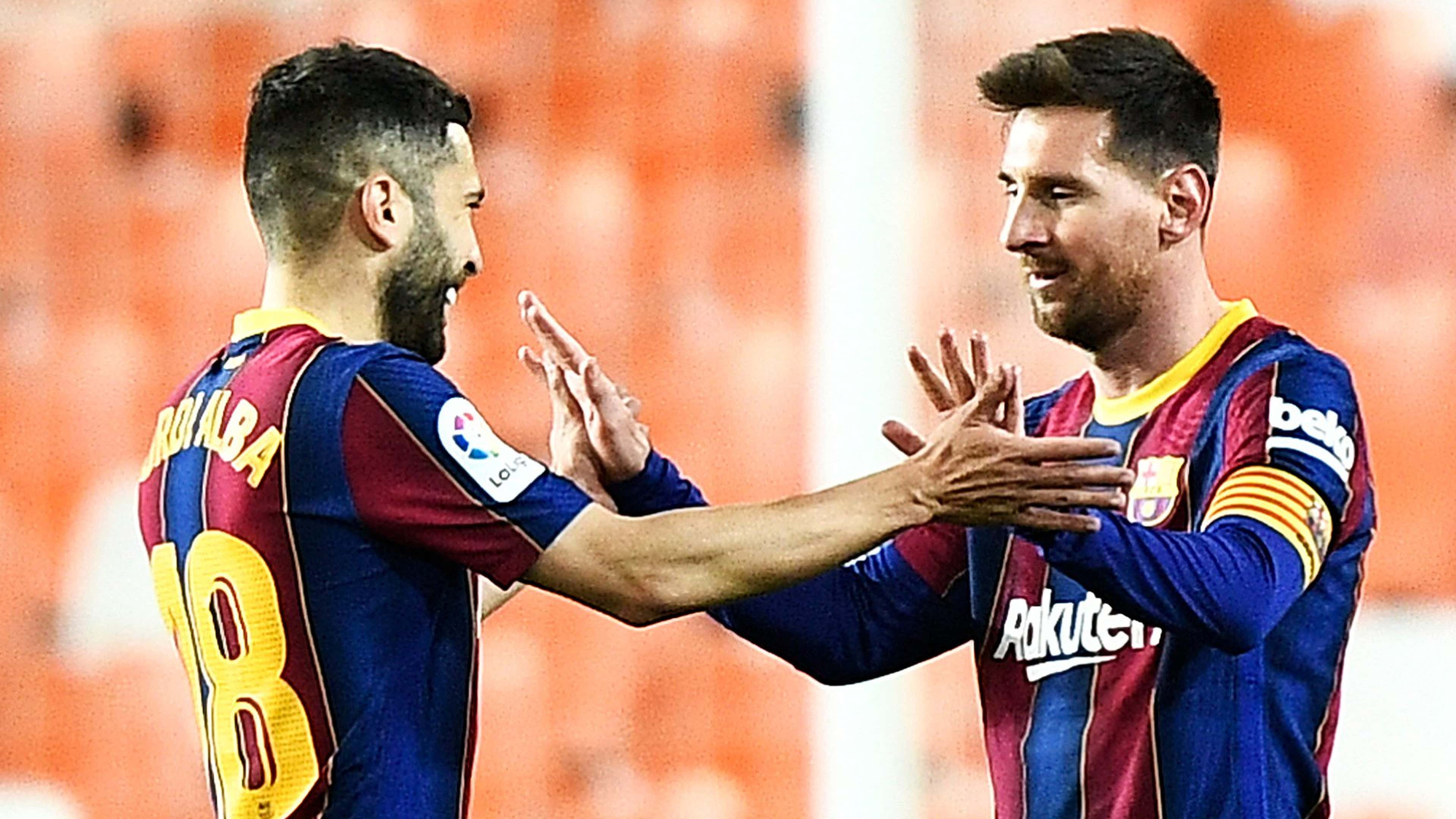 You were more than a mate' - Lionel Messi pays tribute to former team-mate Jordi  Alba after he announced Barcelona exit | Goal.com India